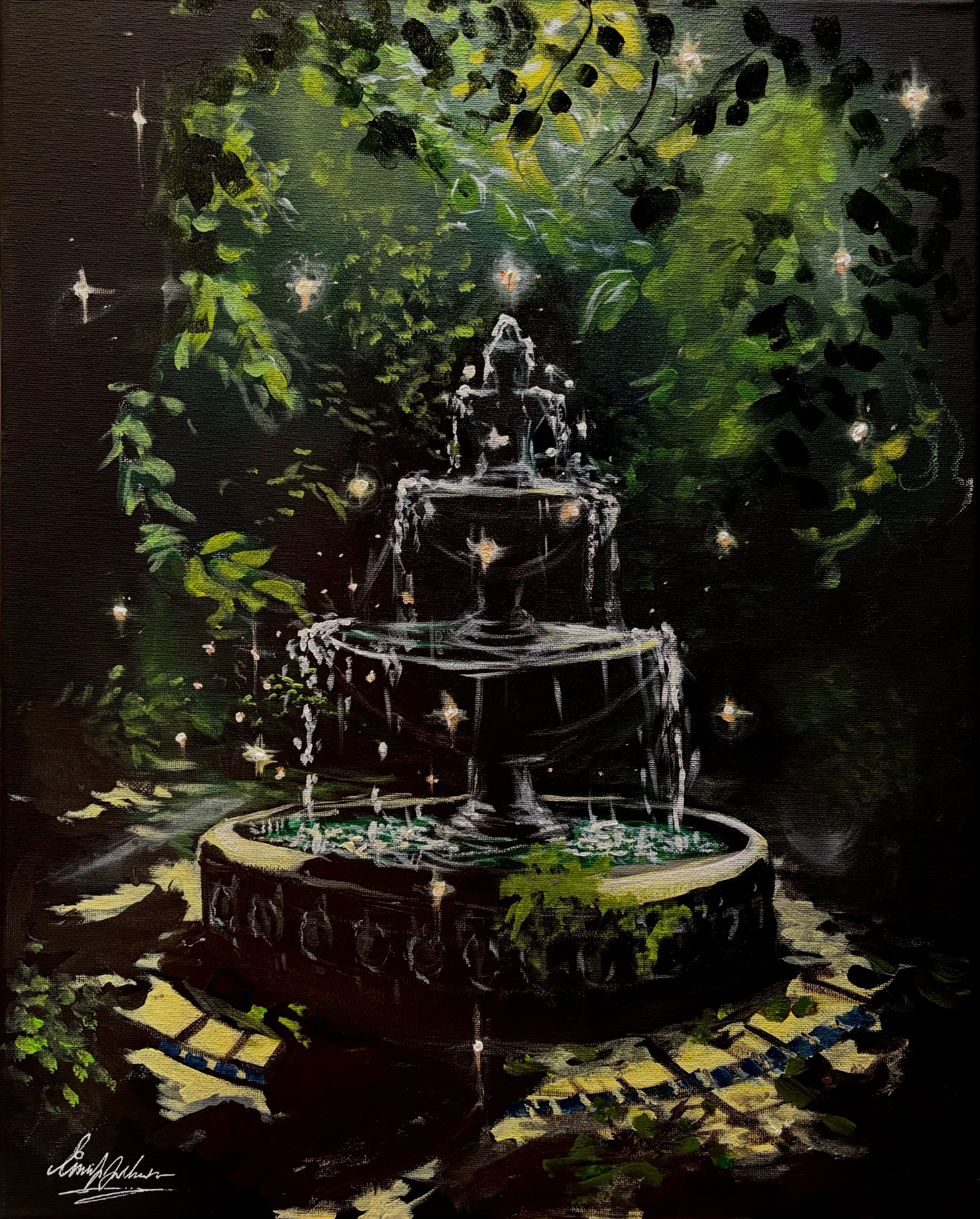 Floating Stars fine art Print