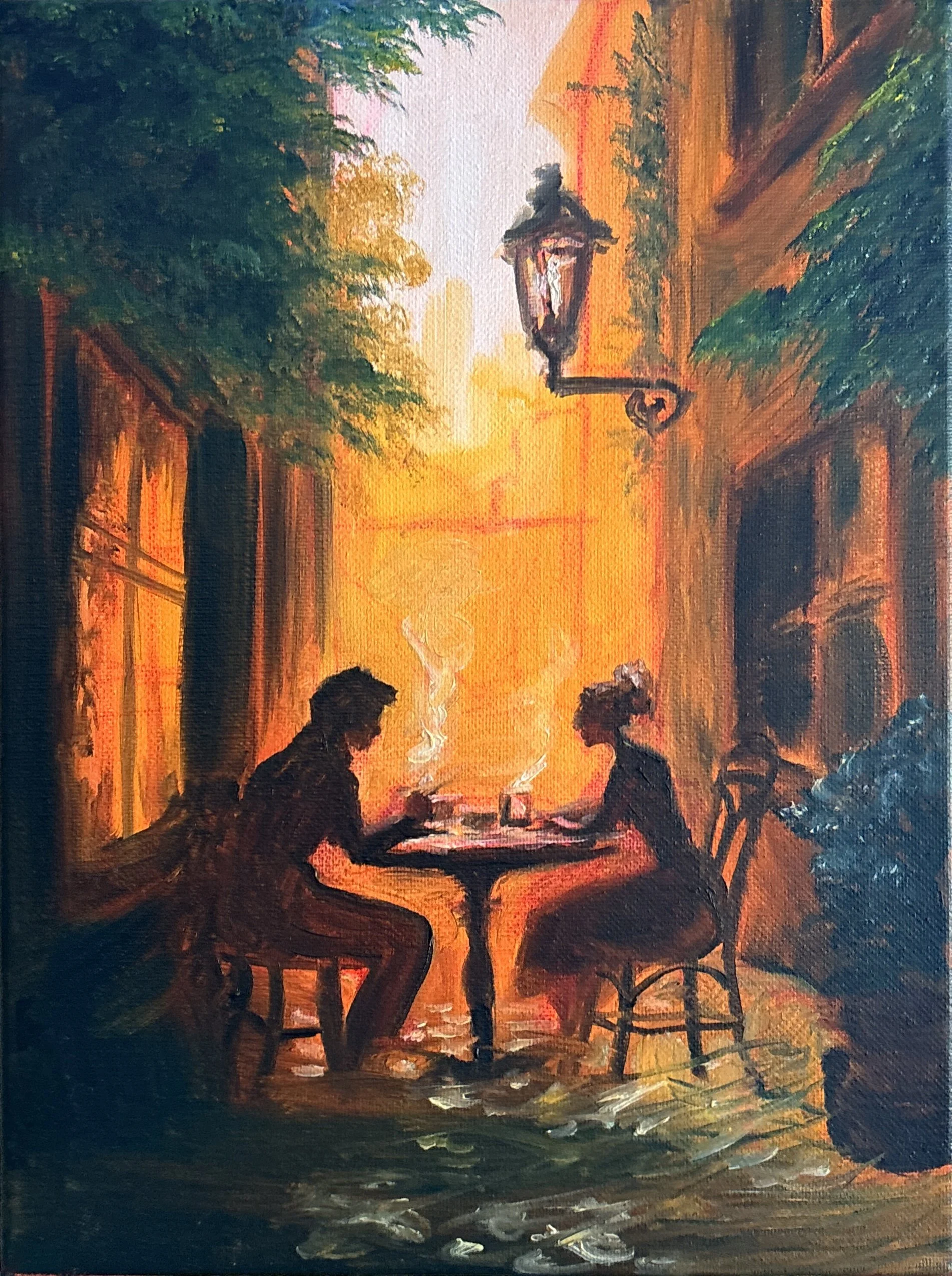 Cafe la Roma fine art print