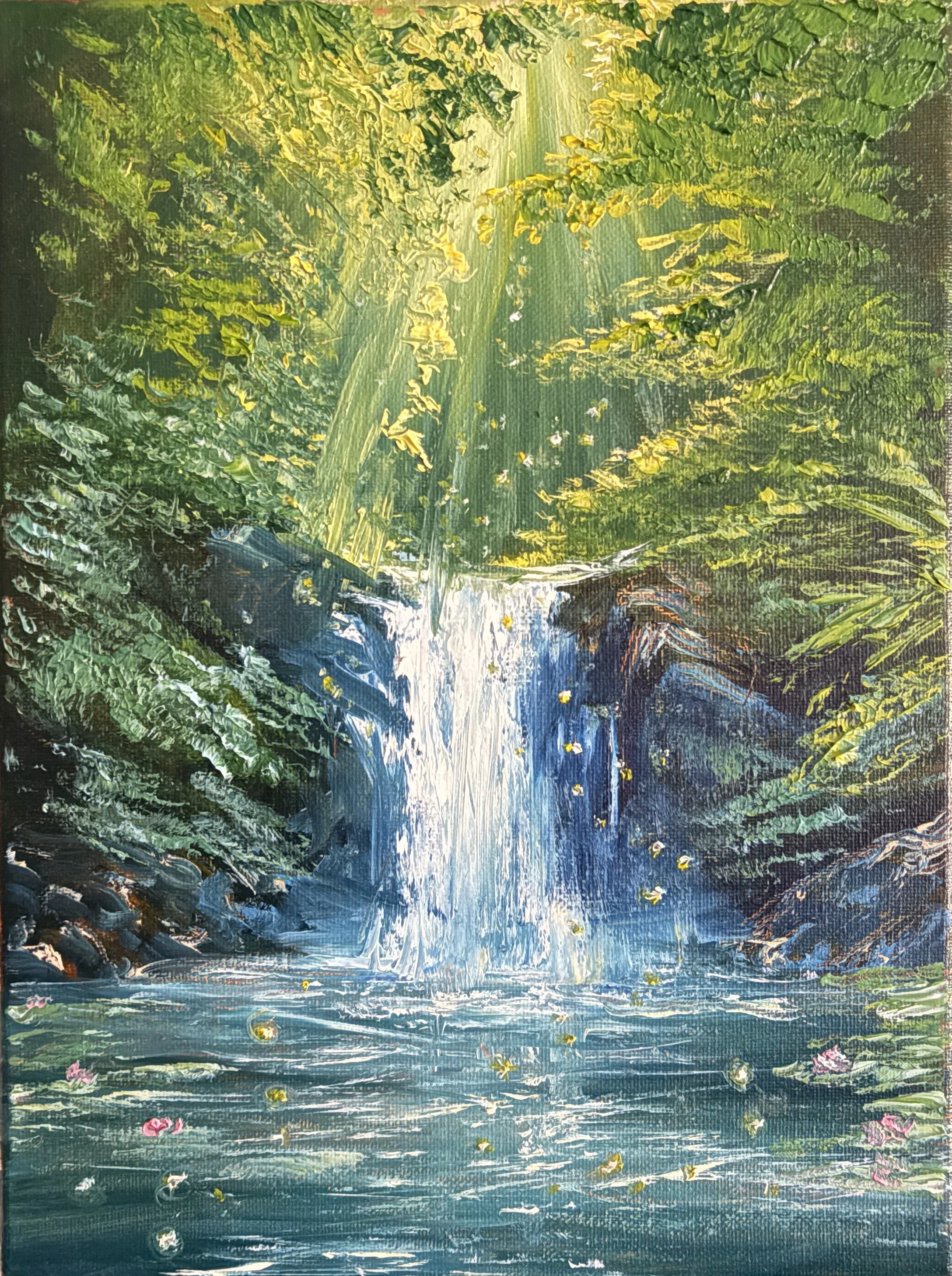 Waterfall fine art print