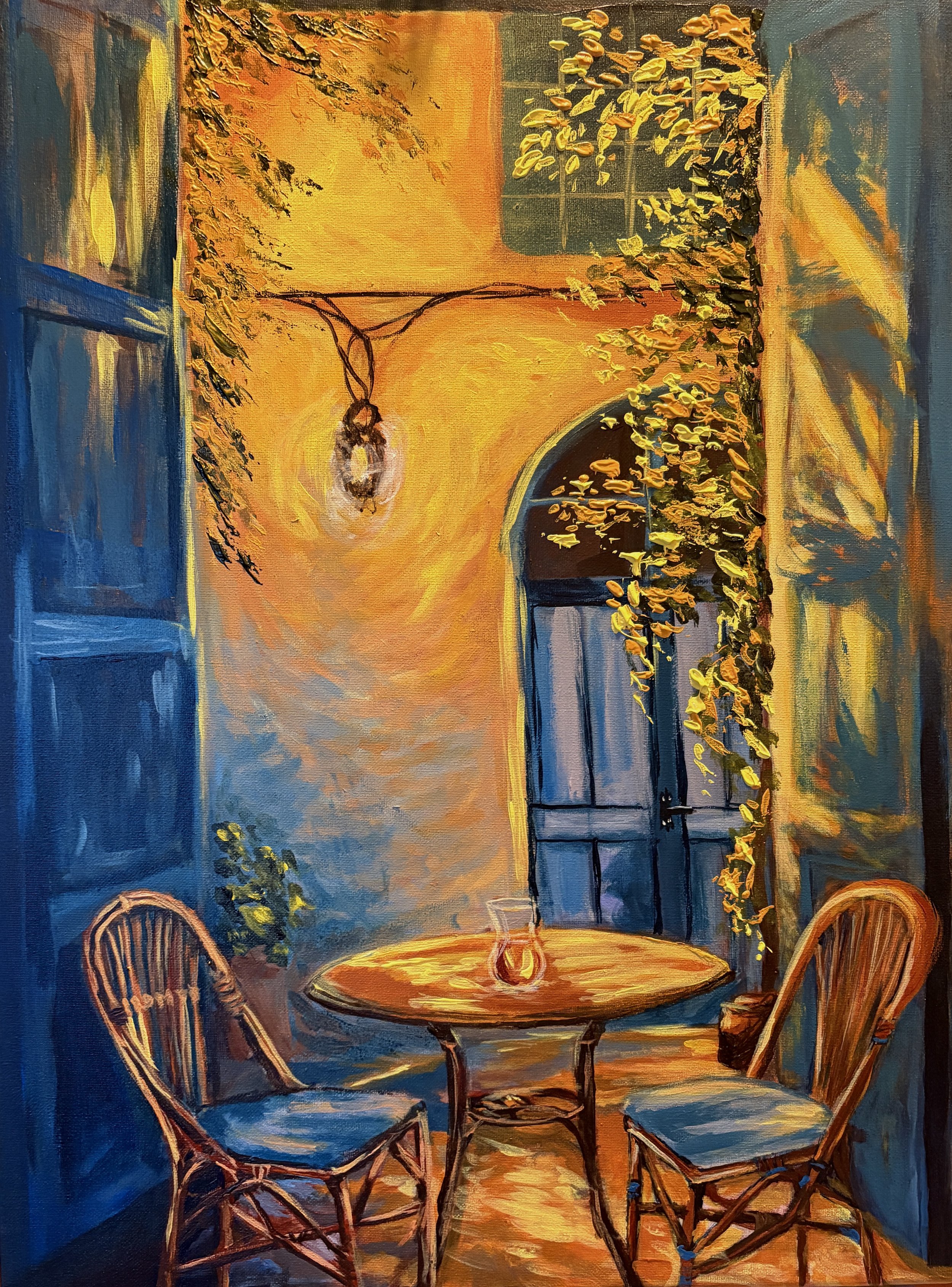 Silent golden hour fine art print