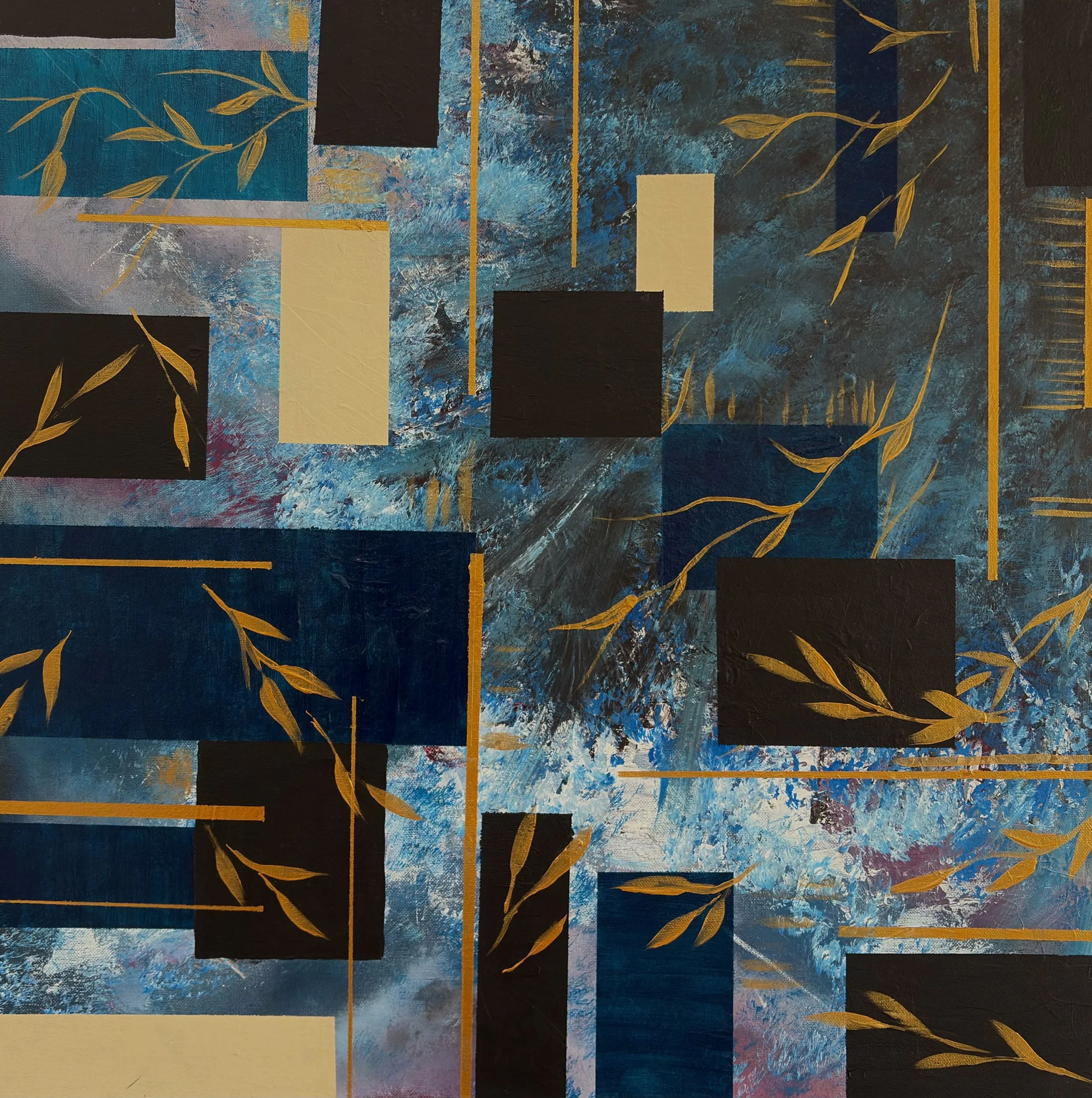 Where they meet fine art print