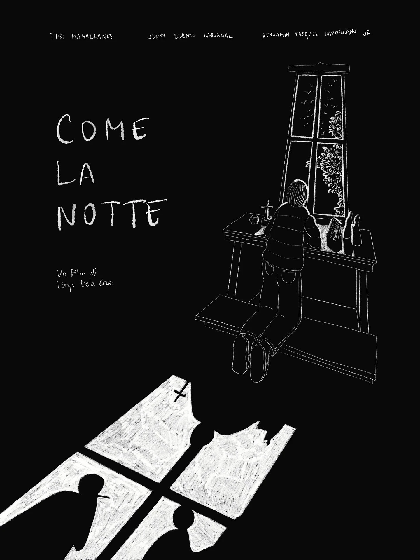 Dopo aver visto Come la Notte, mi &egrave; rimasta addosso una sensazione difficile da ignorare.

La storia di questi tre fratelli filippini, lavoratori in Italia, che si ritrovano dopo anni nella villa in cui la sorella ha sempre lavorato e che poi 