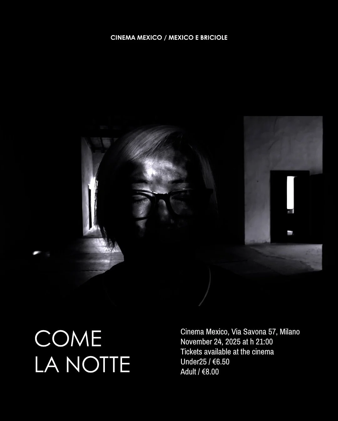 &ldquo;Come La Notte&rdquo; explores the invisible wounds left by colonialism and how it lingers within families, shaping silence, resentment, and love.

Through the story of three siblings, all domestic workers in Italy, the film reflects a shared e