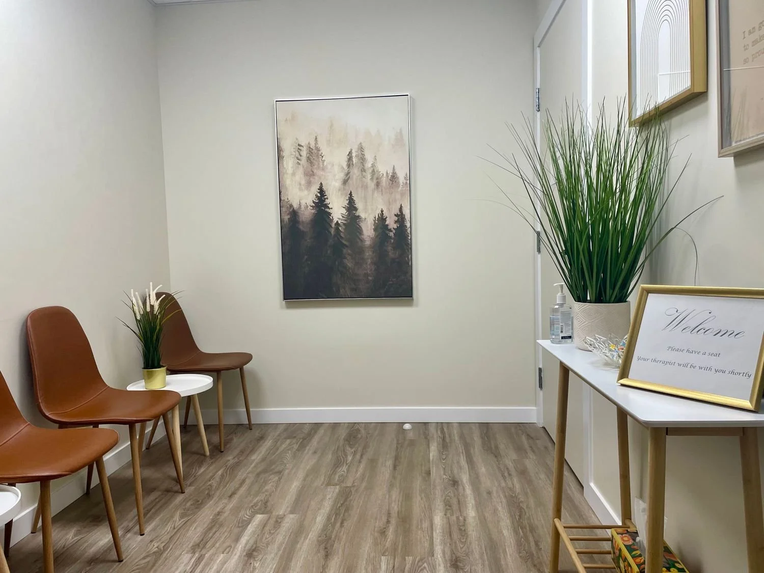 Den Psychology reception area