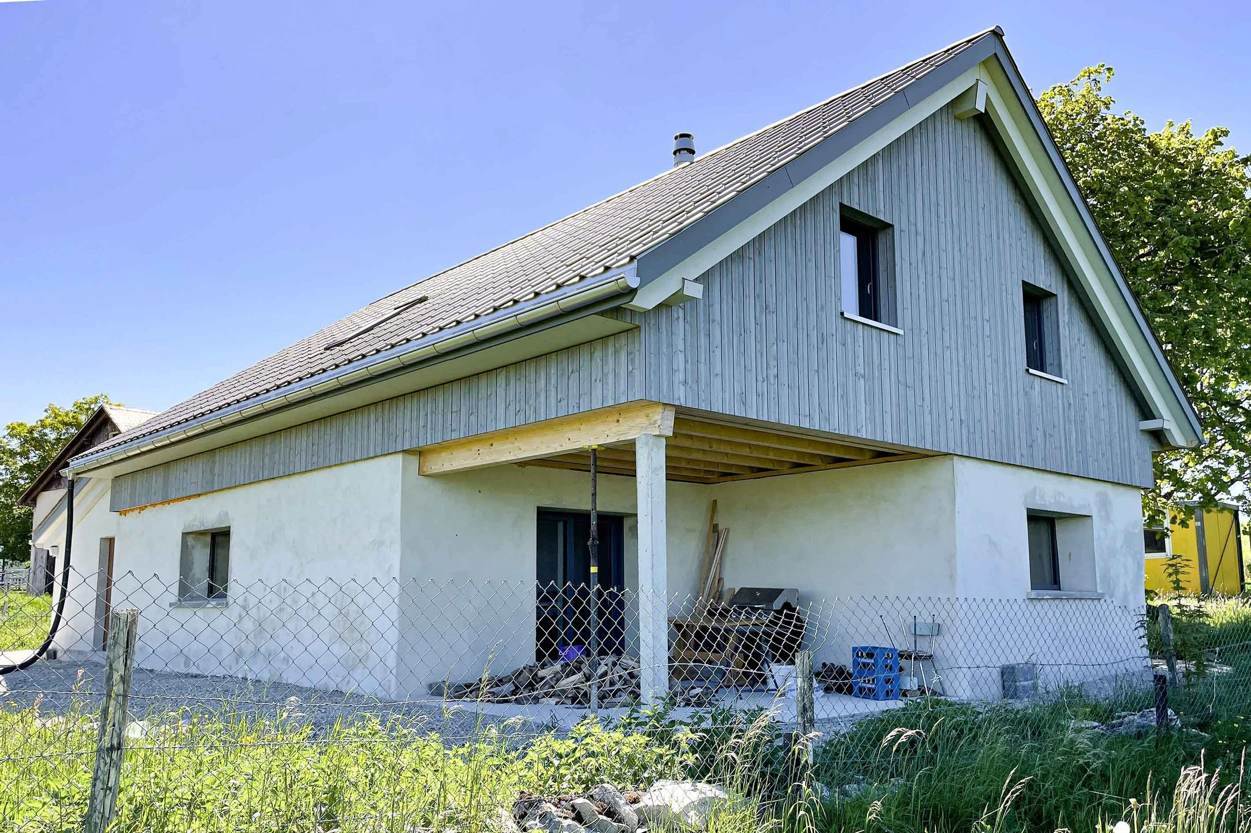 Transformation d'un ancien chalet à Crémines