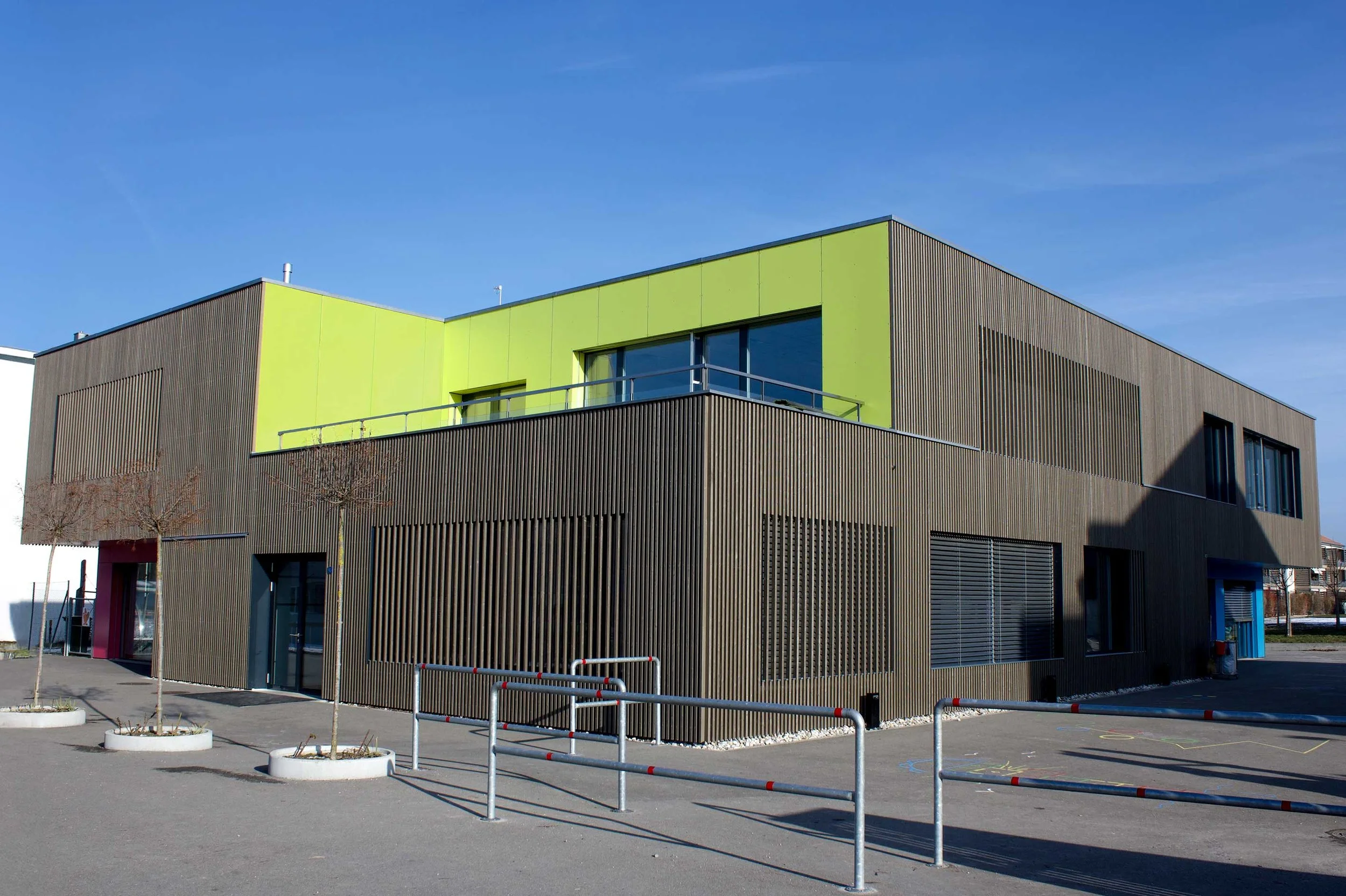 Etablissement scolaire le collège du Clos du Brit à Yvonand