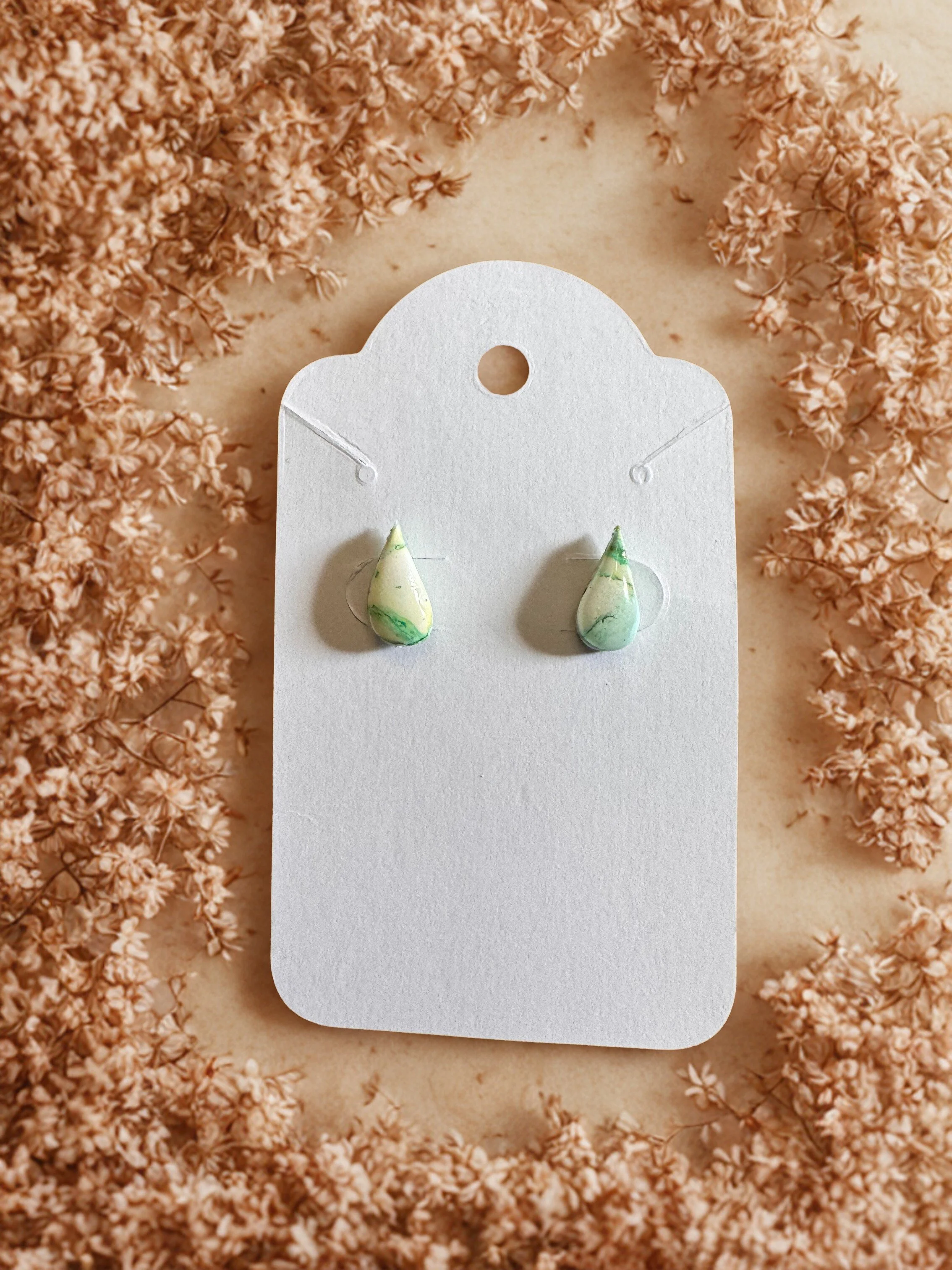 Mini Multi Green Studs