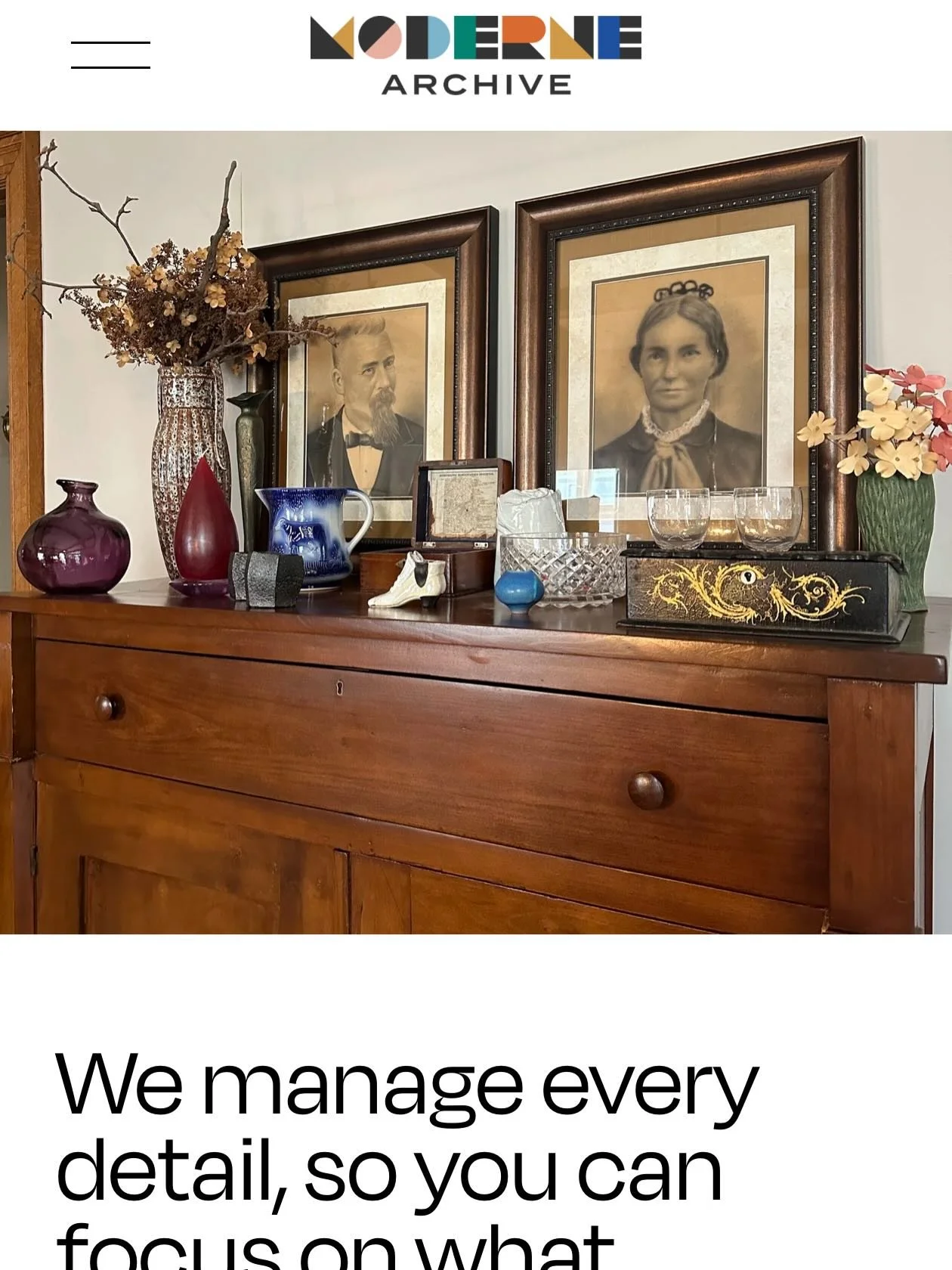 Hi! Estate sale website for Moderne Archive is now live 🏡 

Over the last year, I&rsquo;ve been building something that better reflects where this business is today and where it&rsquo;s headed. The new site brings together estate sale services, shop