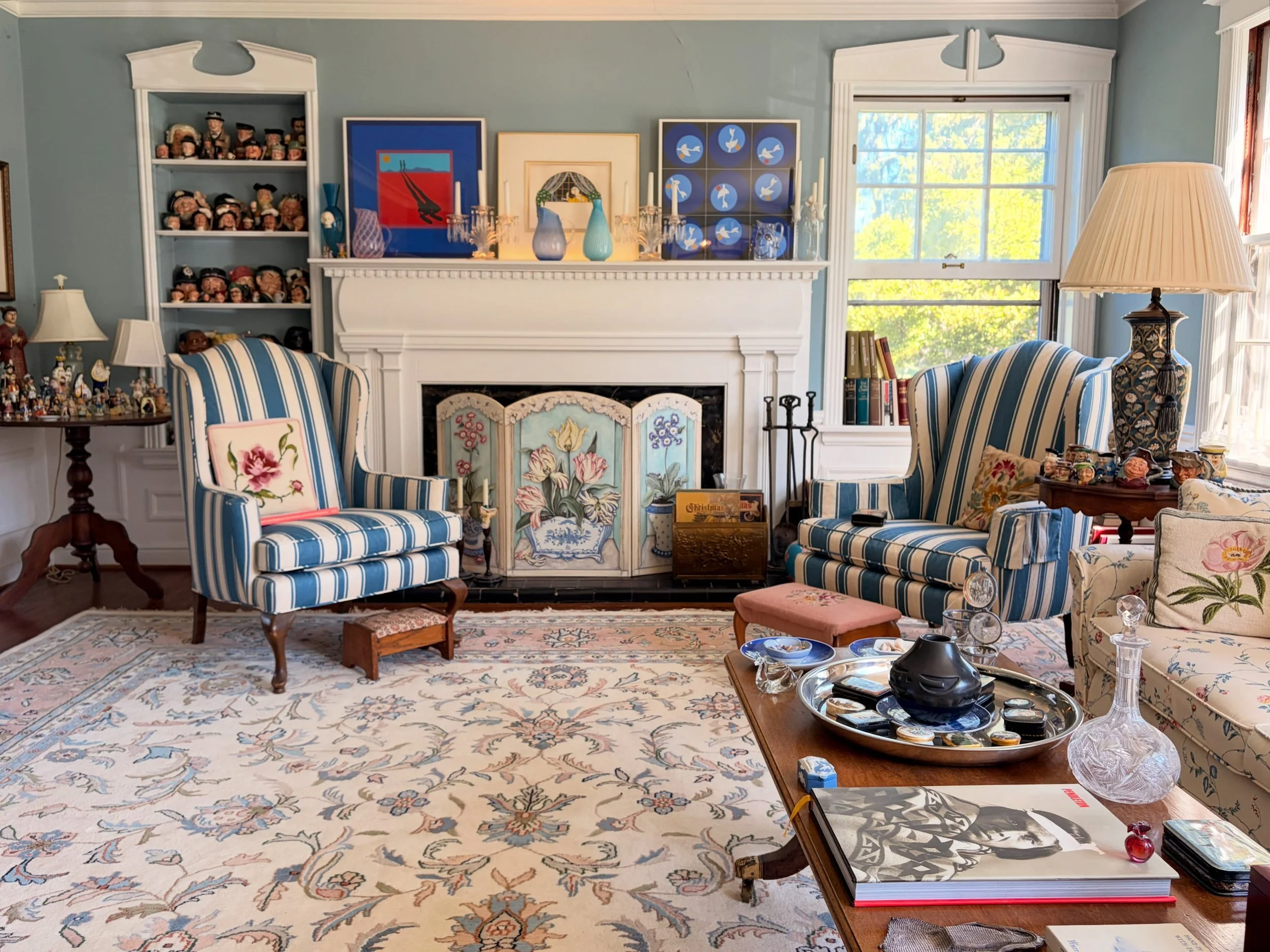 Sale start Saturday morning at 9 am with numbers at 8 am! Address and details in bio and on estatesales.net 🏡 This will be a fun one! Lifetime accumulation of art, china, books, vintage clothing, furniture, chandeliers, decor + more. We can&rsquo;t 