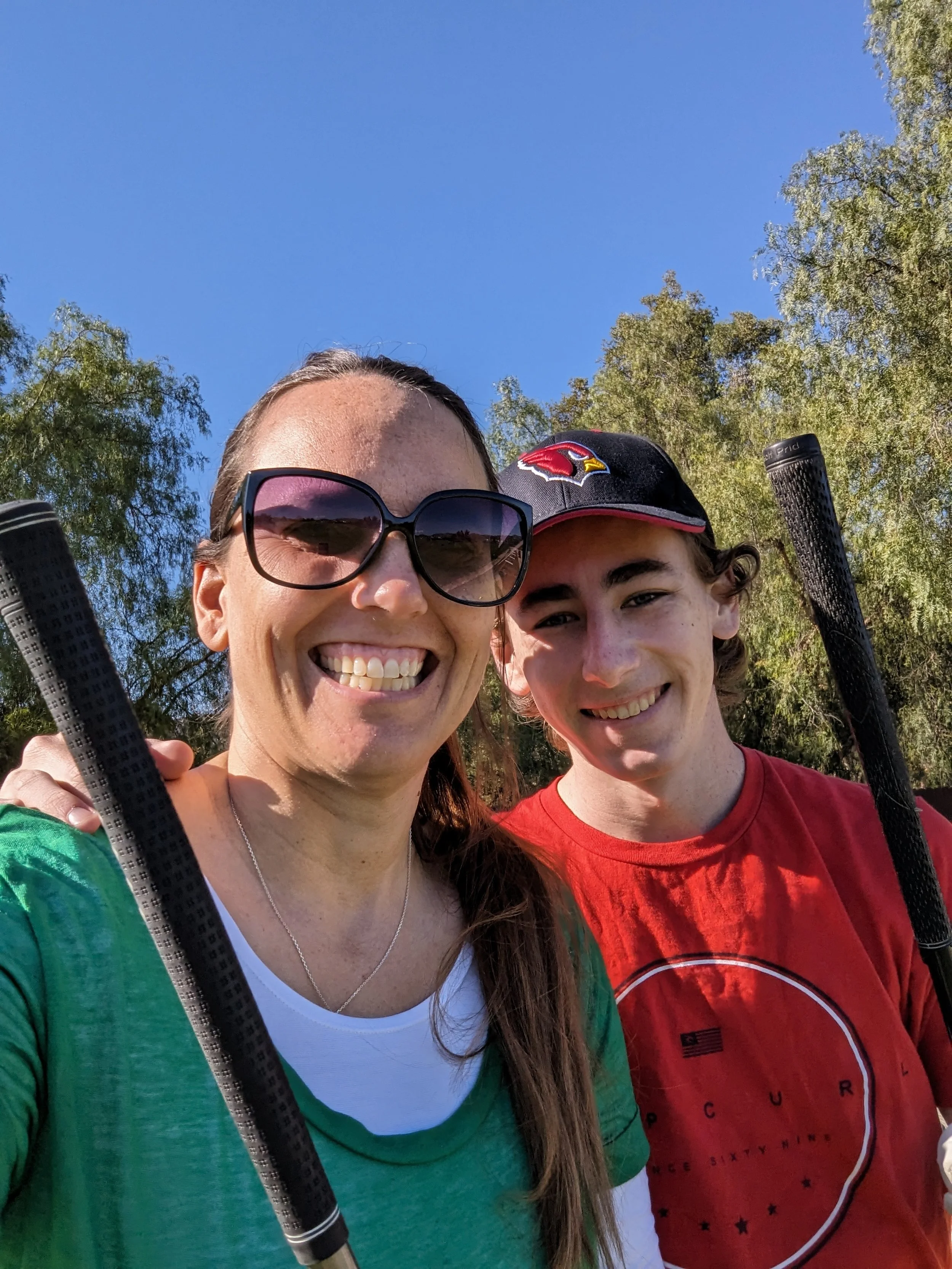 A stepmom and stepson