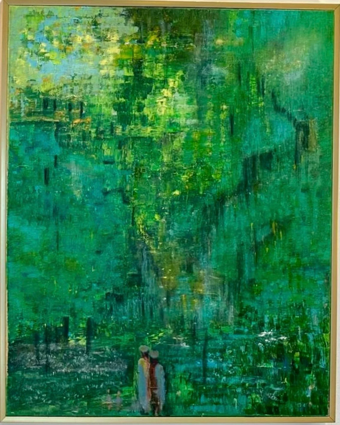 Chlorophyll Memory
76 X 100
Acrylic 
2025