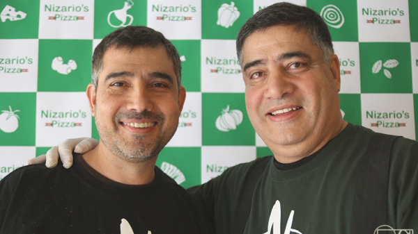 Shareef and Nizar, 2 of the original founders of Nizario's Pizza. 