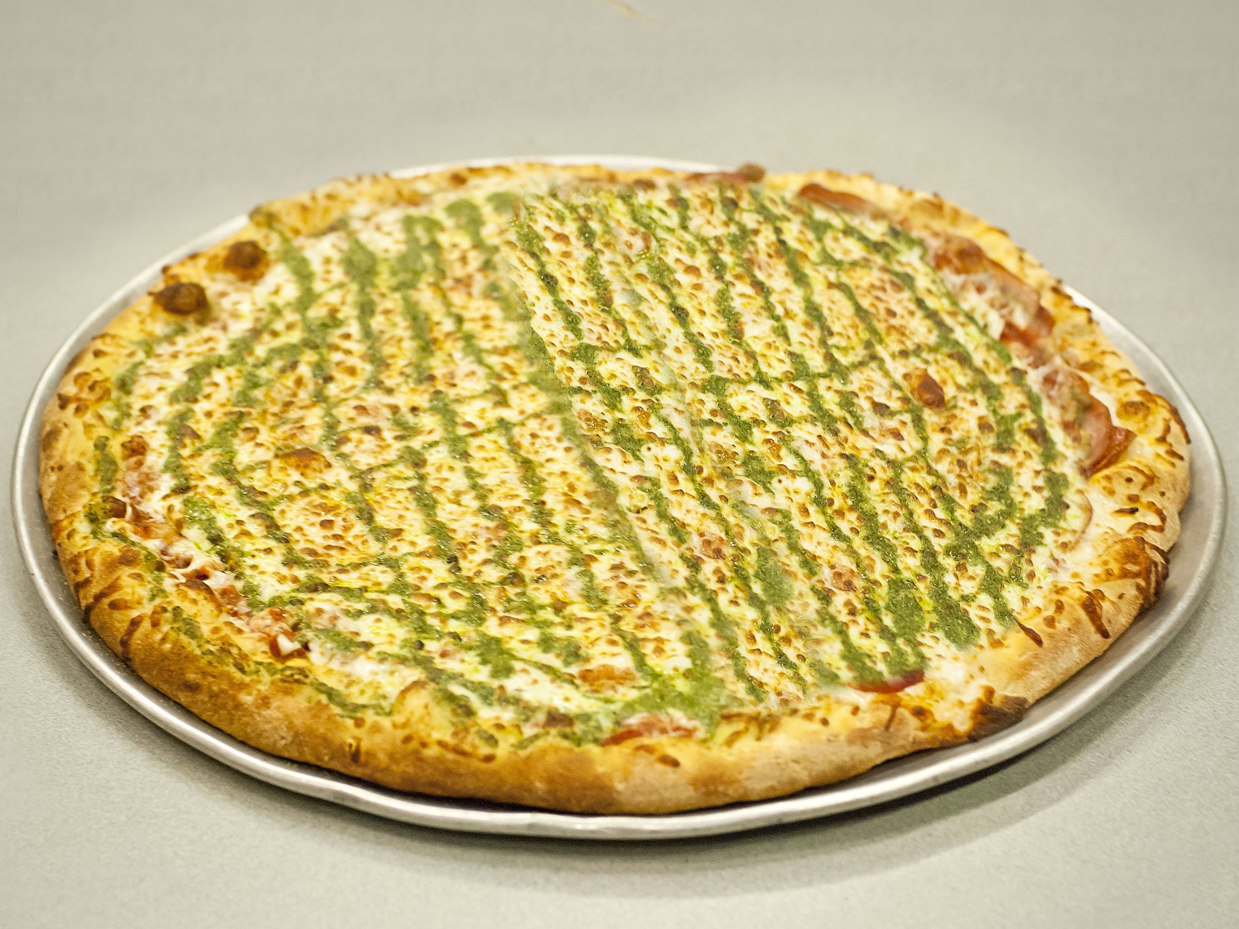 Pesto Pizza | Nizario's Pizza