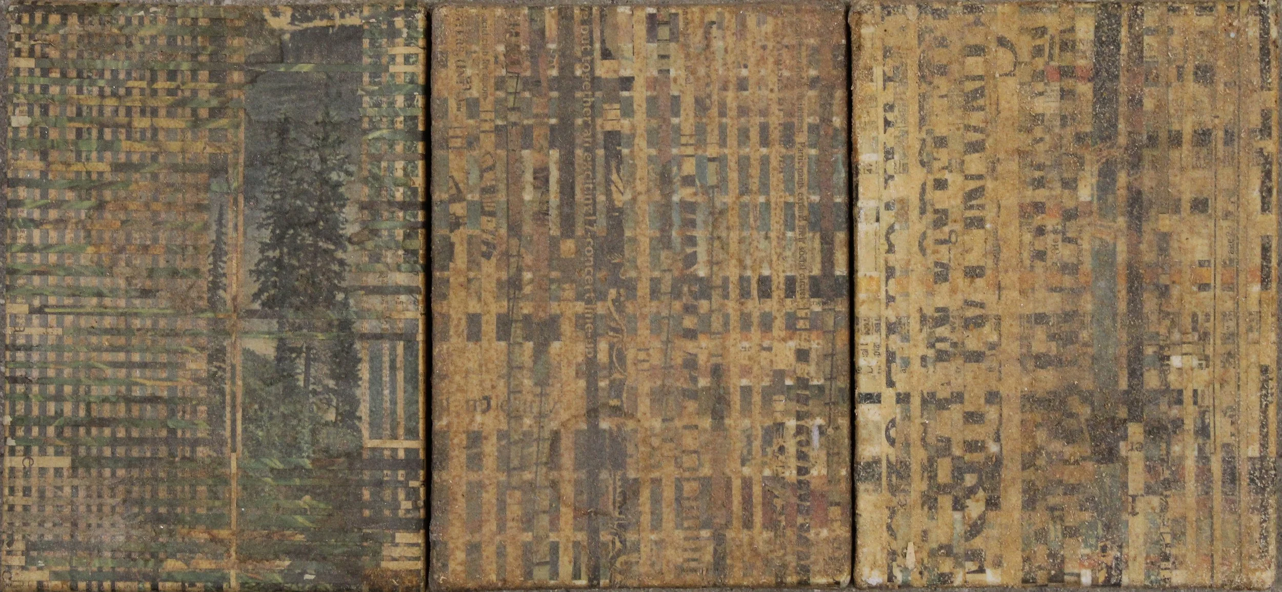 Braid Triptych by Chris Cloutier