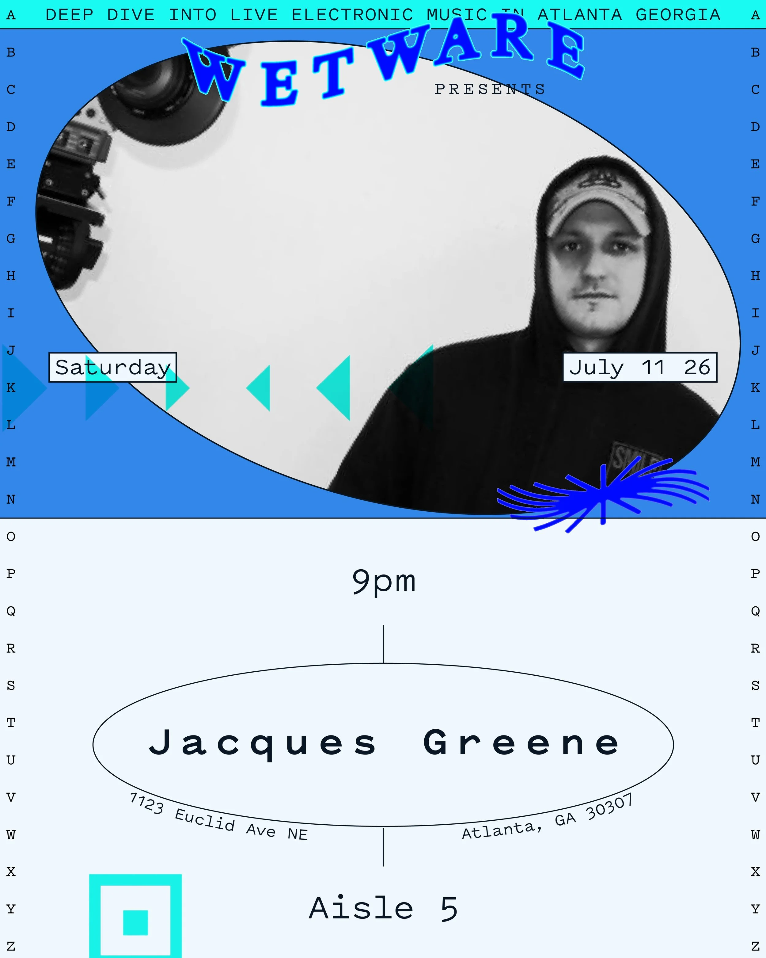 Jacques Greene at Aisle 5