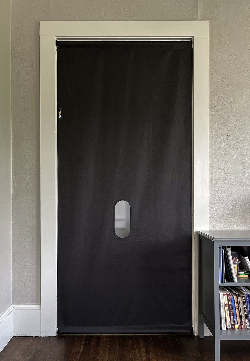 extra wide and extra tall portaglory in doorway.