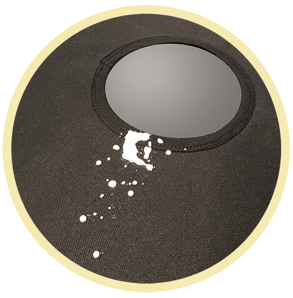 Portaglory glory hole waterproof canvas detail