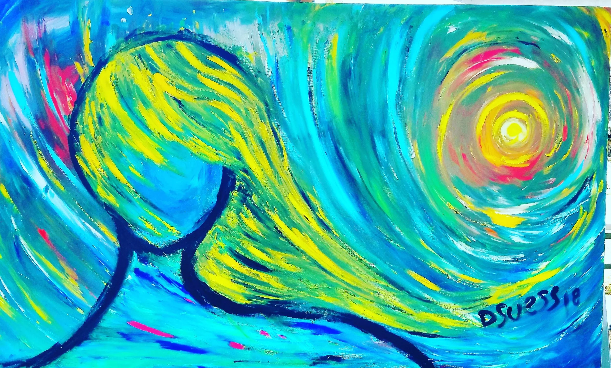Other Side  30 x 48