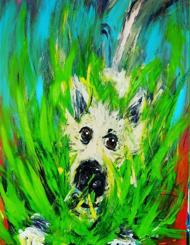 Dog  40 x 30