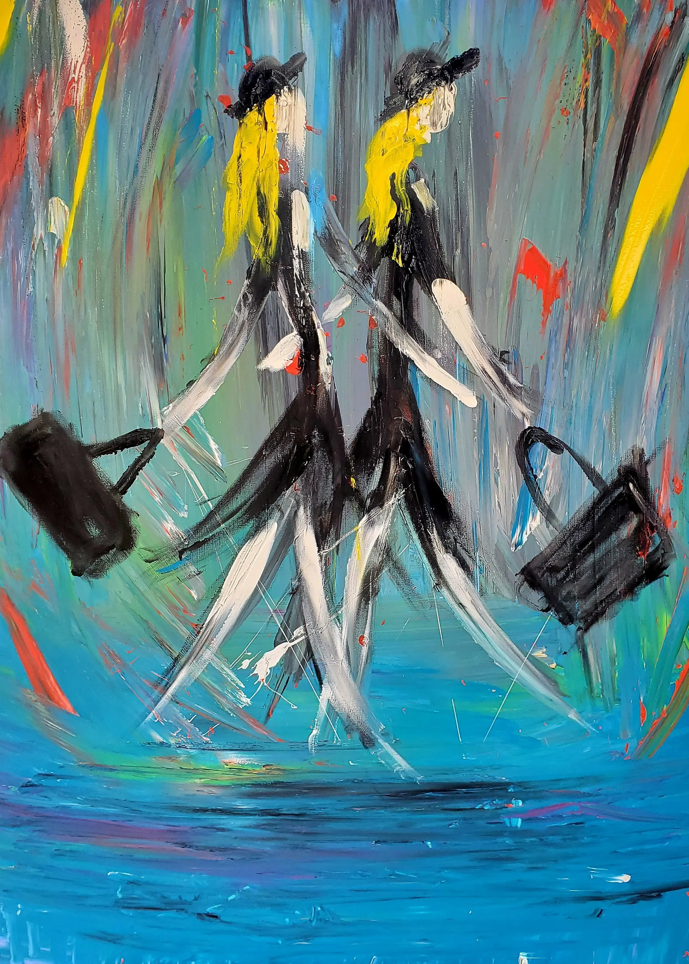 Strolling 40 x 30