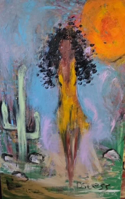 Desert Beauty  48 x 30