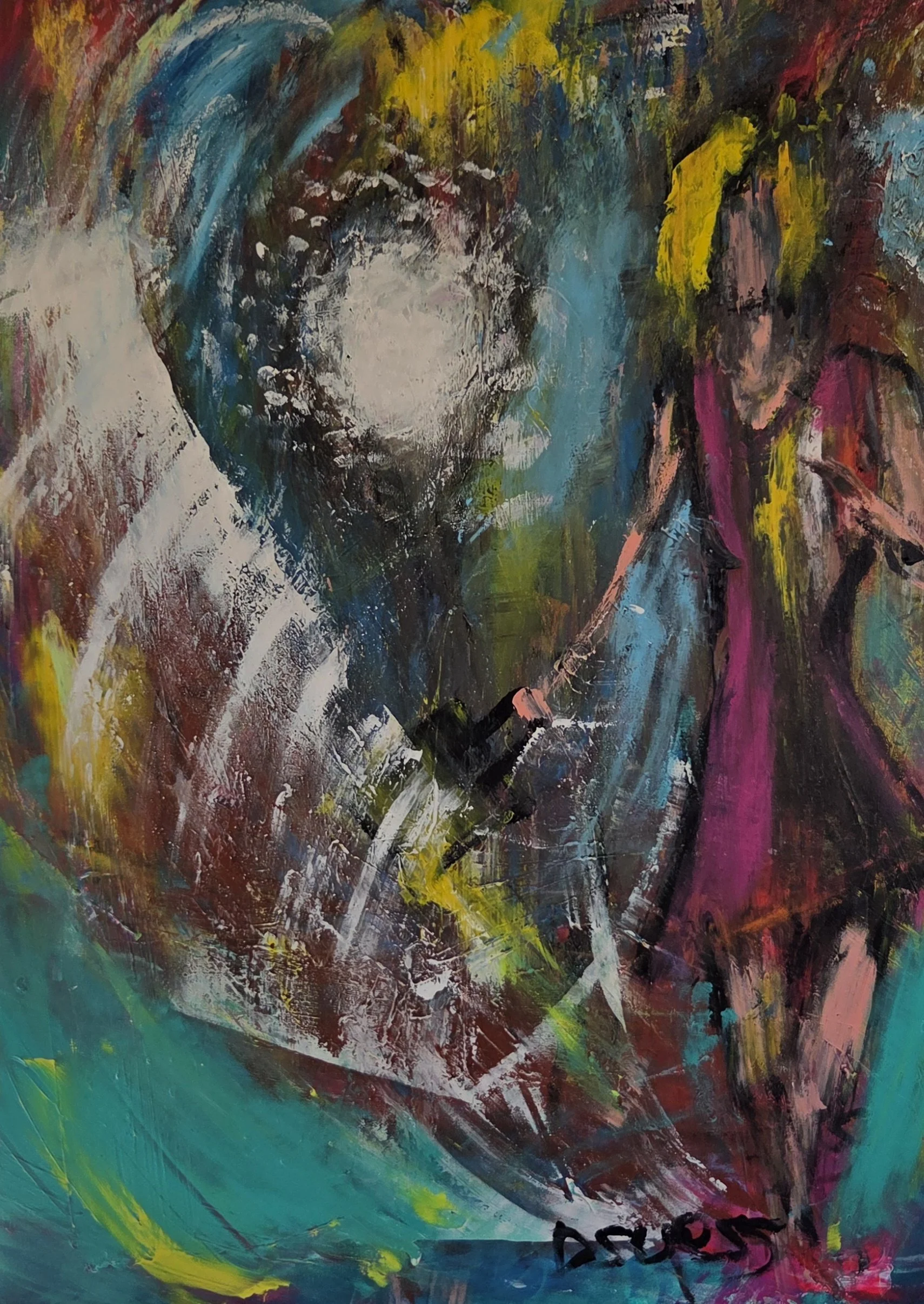 Bravery Through Fear 48 x 36