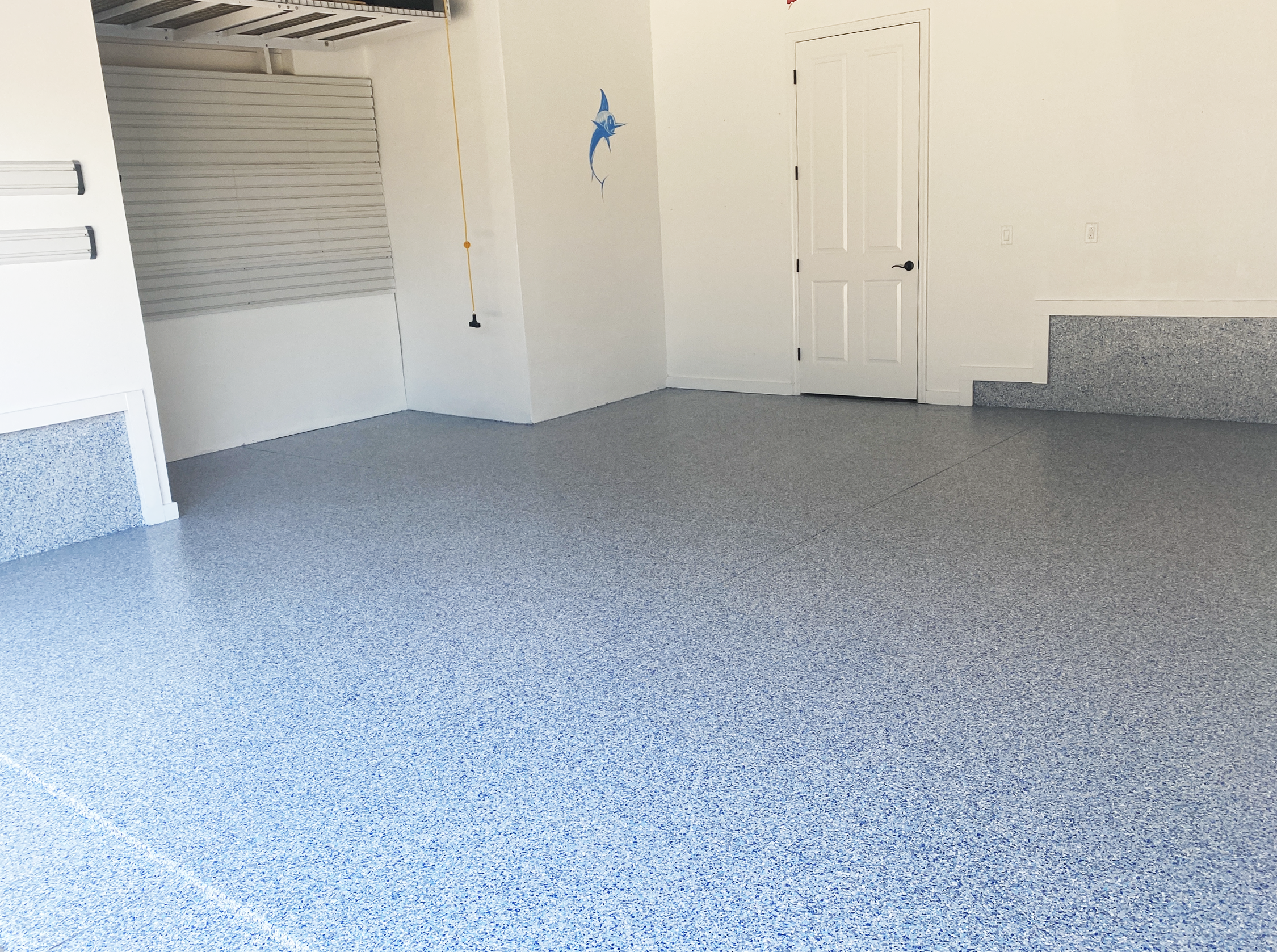 epoxy flooring, full chip system, san diego, san diego flooring, epoxy garage