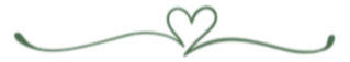 A simple line drawing of a heart with decorative swirls.
