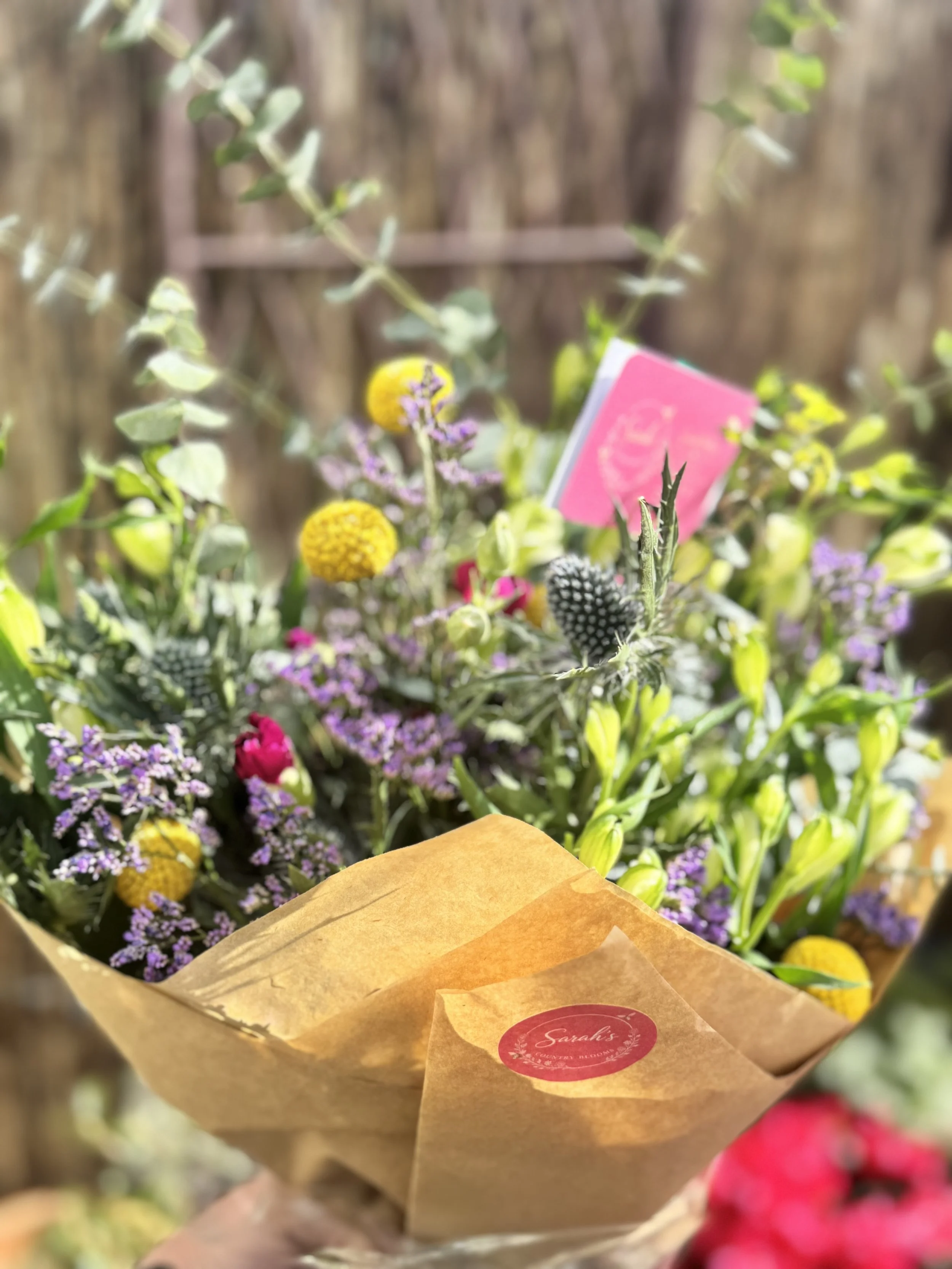 The 'Wild Highland' bouquet
