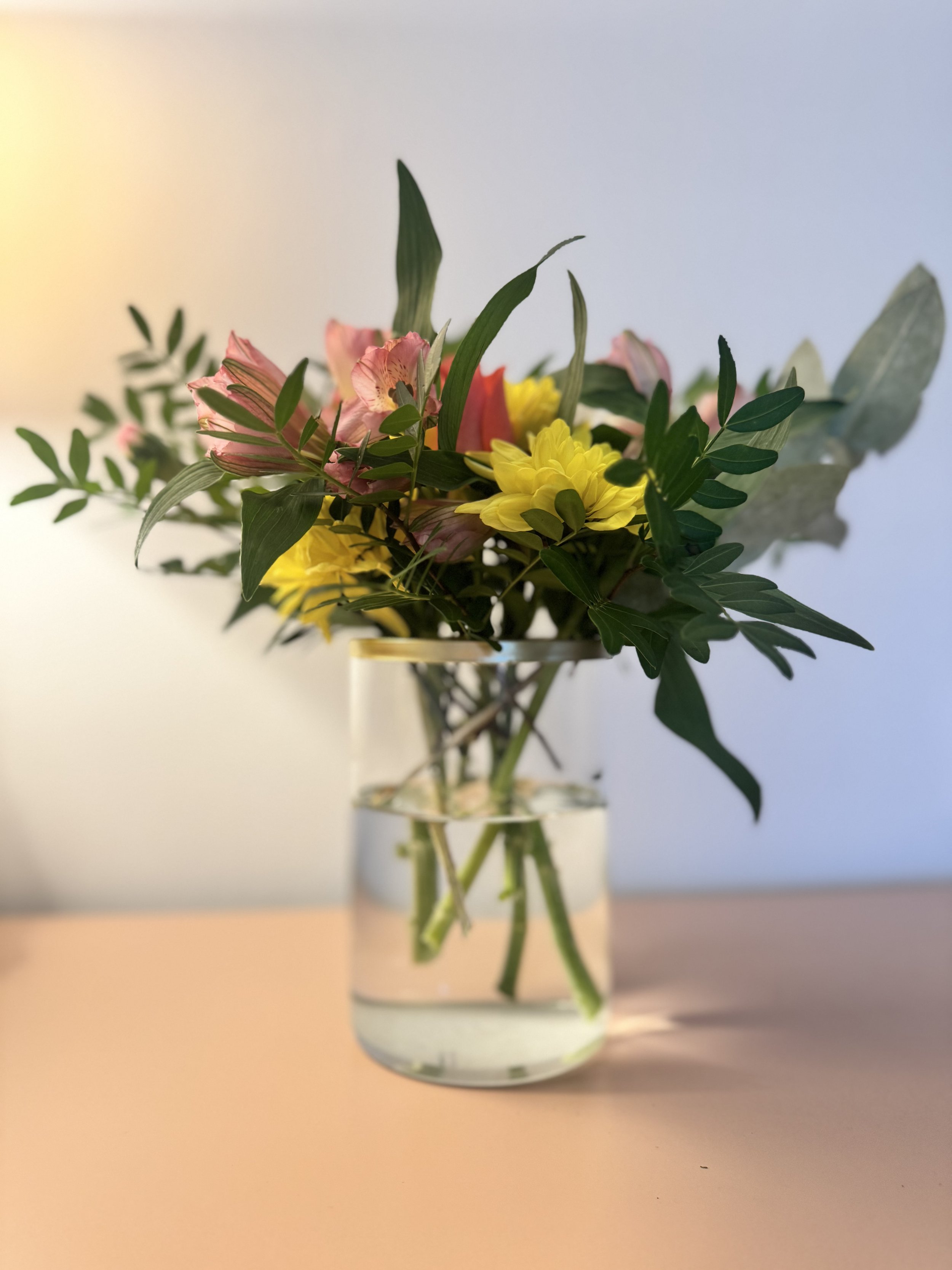 Mother's Day posy arrangement