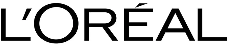 L'Oréal logo in black text on a white background.