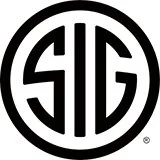 SIG logo in black and white