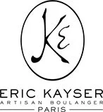 Logo of Eric Kayser, a bakery and pastry brand, featuring stylized initials 'K' and 'e' inside an oval shape with the brand name below.