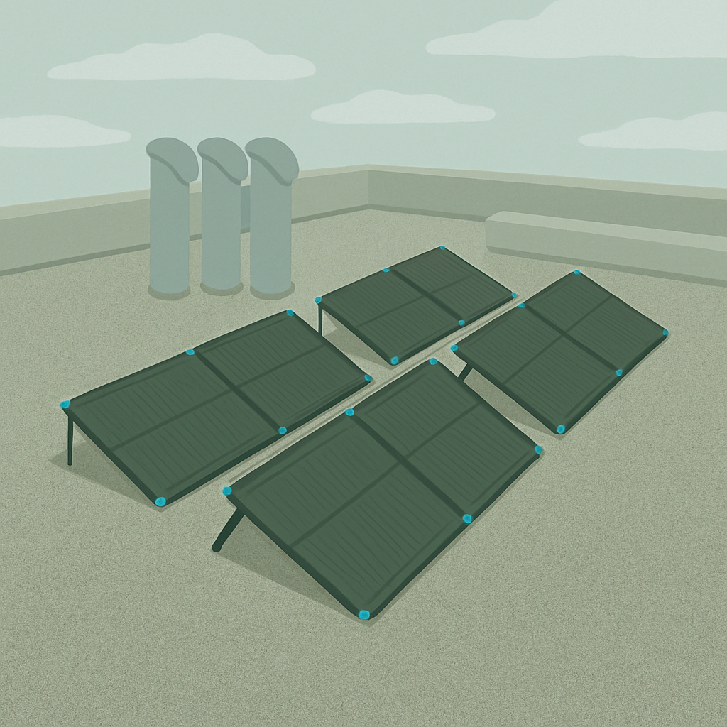 Solar Panels on Flat Roof