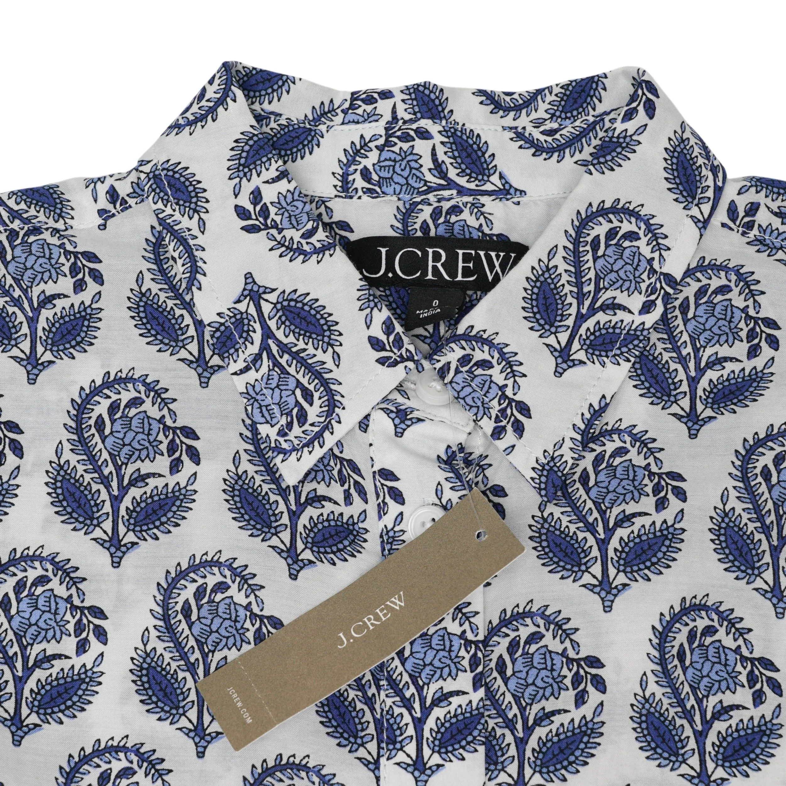 J. Crew Garcon Cotton Voile Button-Up Shirt - Size 0