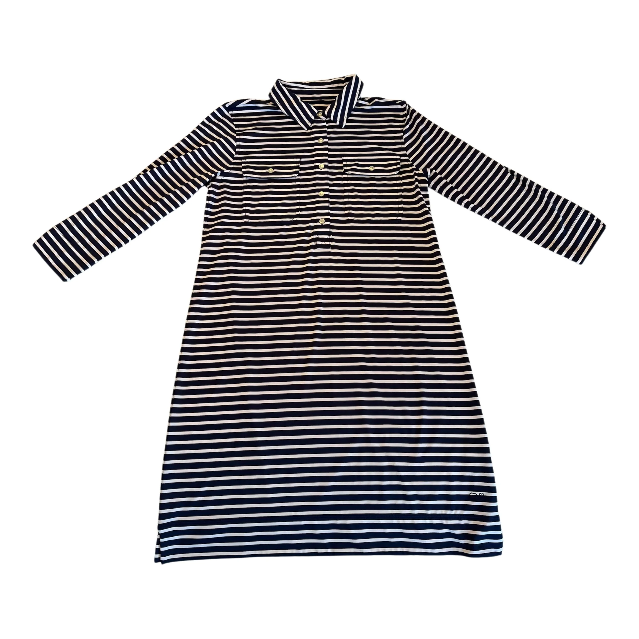 Vineyard Vines Striped Sankaty Dress - Size Small