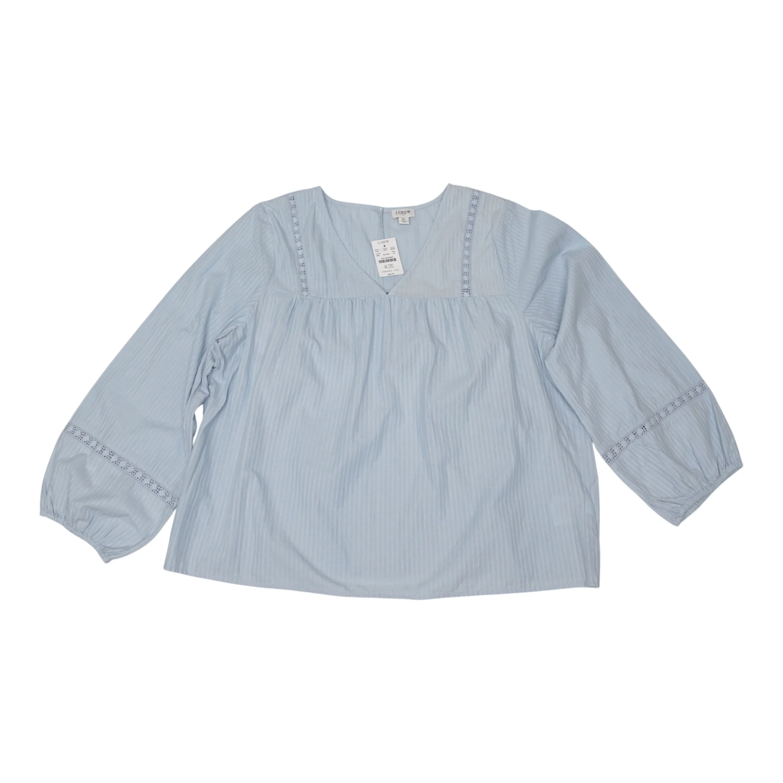 J. Crew Cotton Top with Eyelet Detail - Size Extra Large