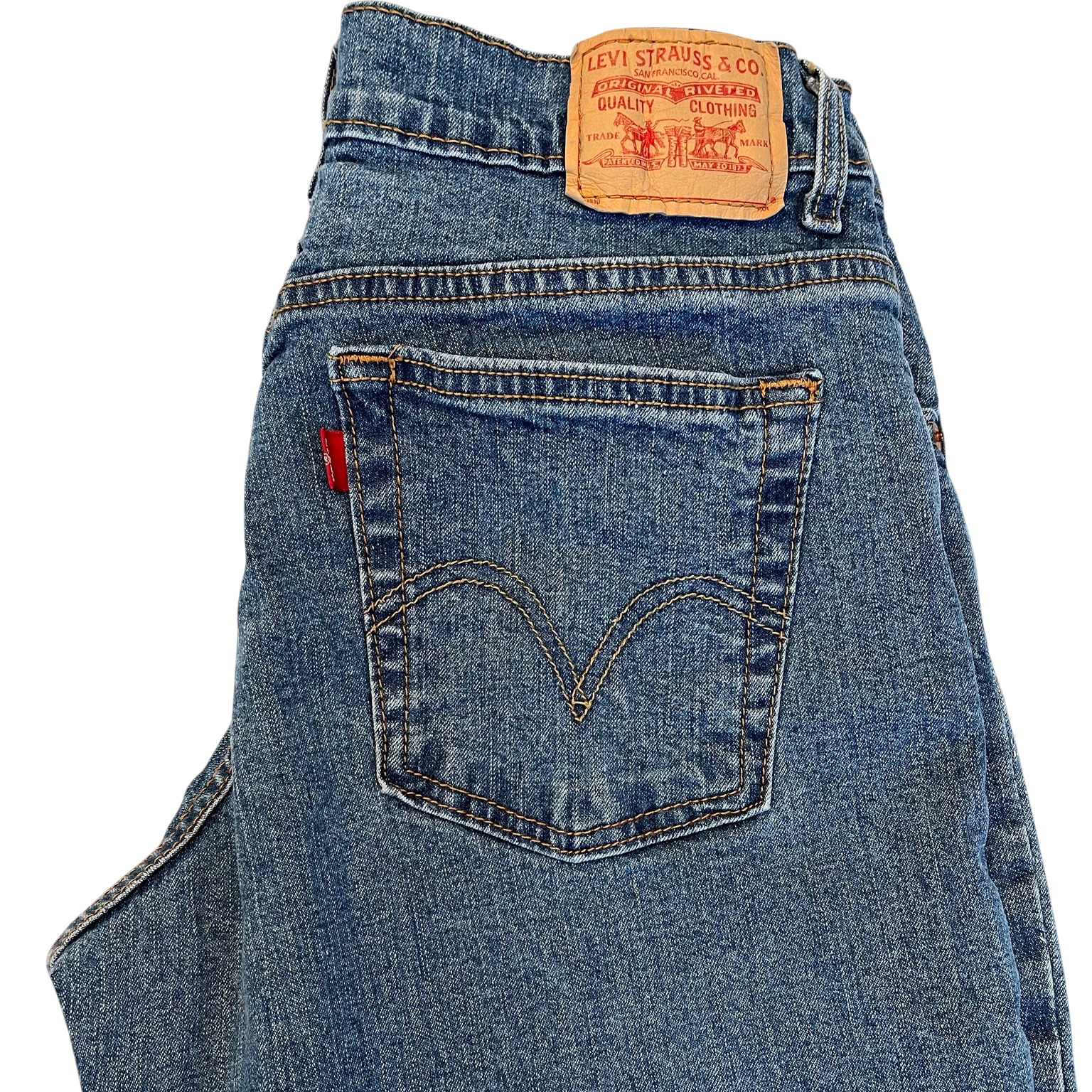 Levi's Relaxed 550 Boot Cut Jeans - Size 12 Long