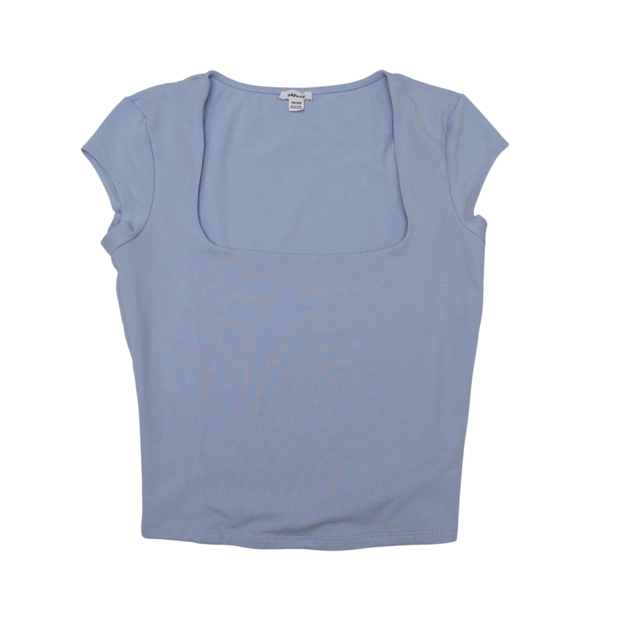 Garage Portia Square Neckline Tee - Size Extra Small