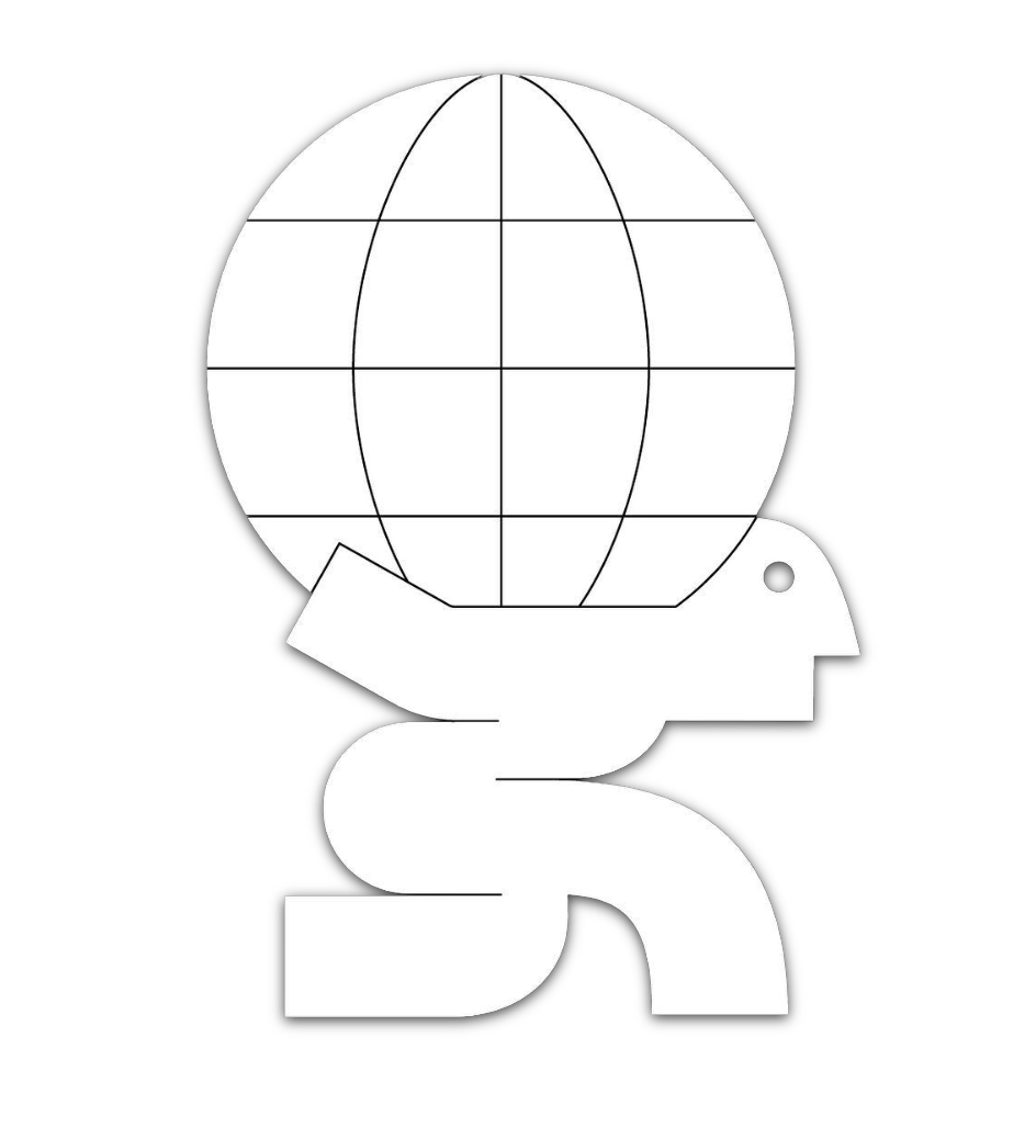 Logo, figure with globe on back
HMN Aide logo. Figure carrying the world on its back, representing a body built to handle the load.