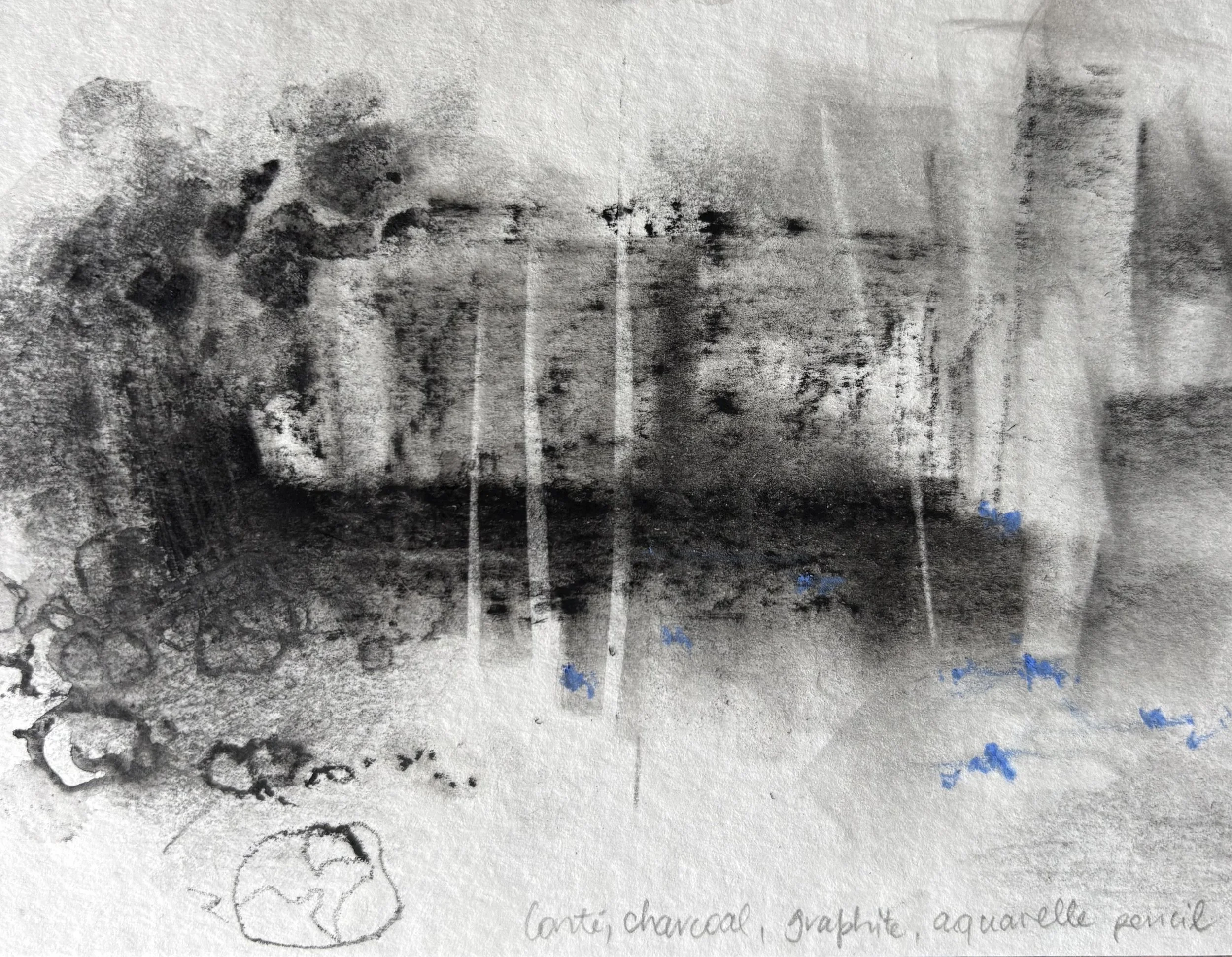 Charcoal and other mediums