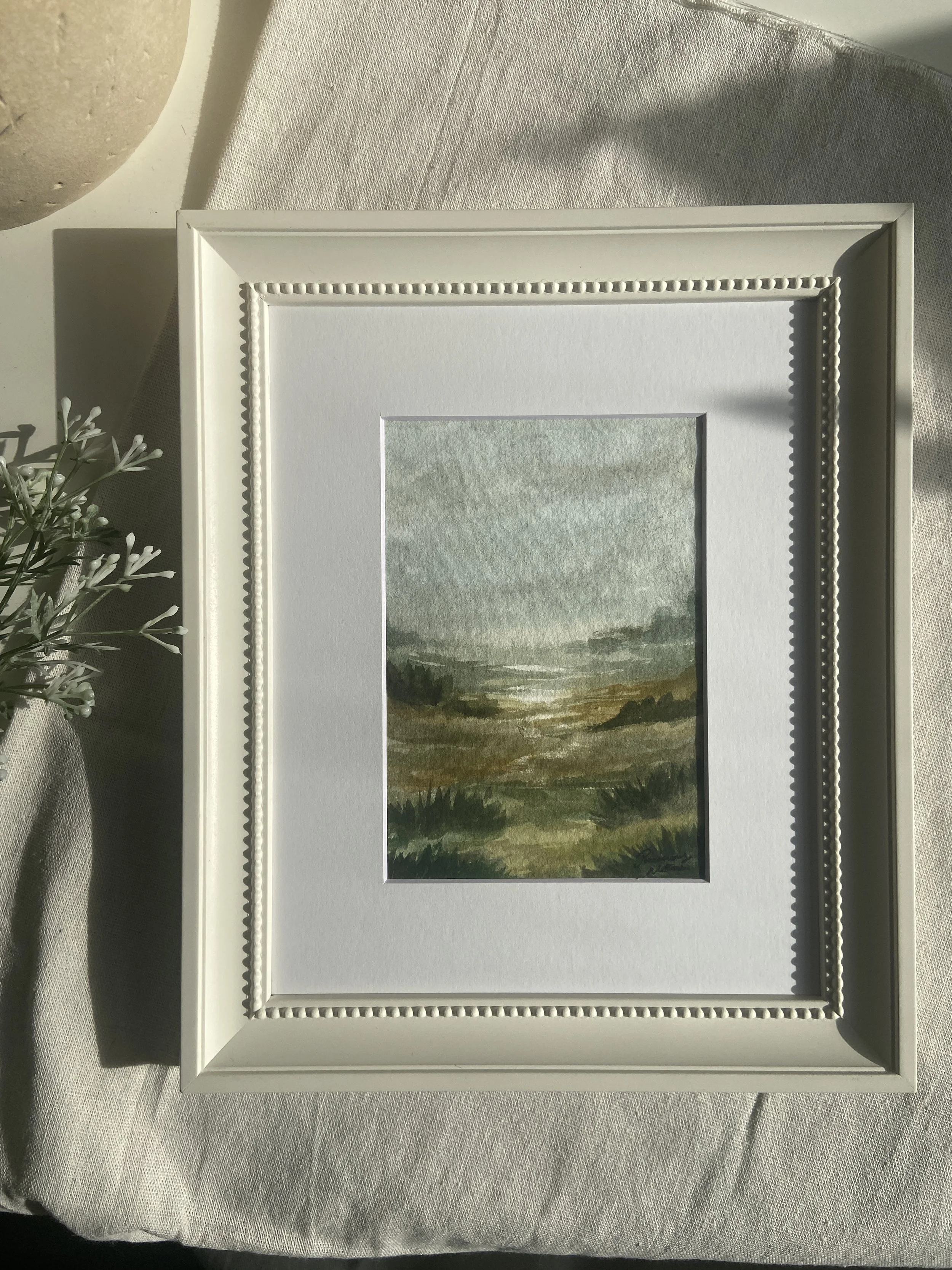 Open Field, Distant Water