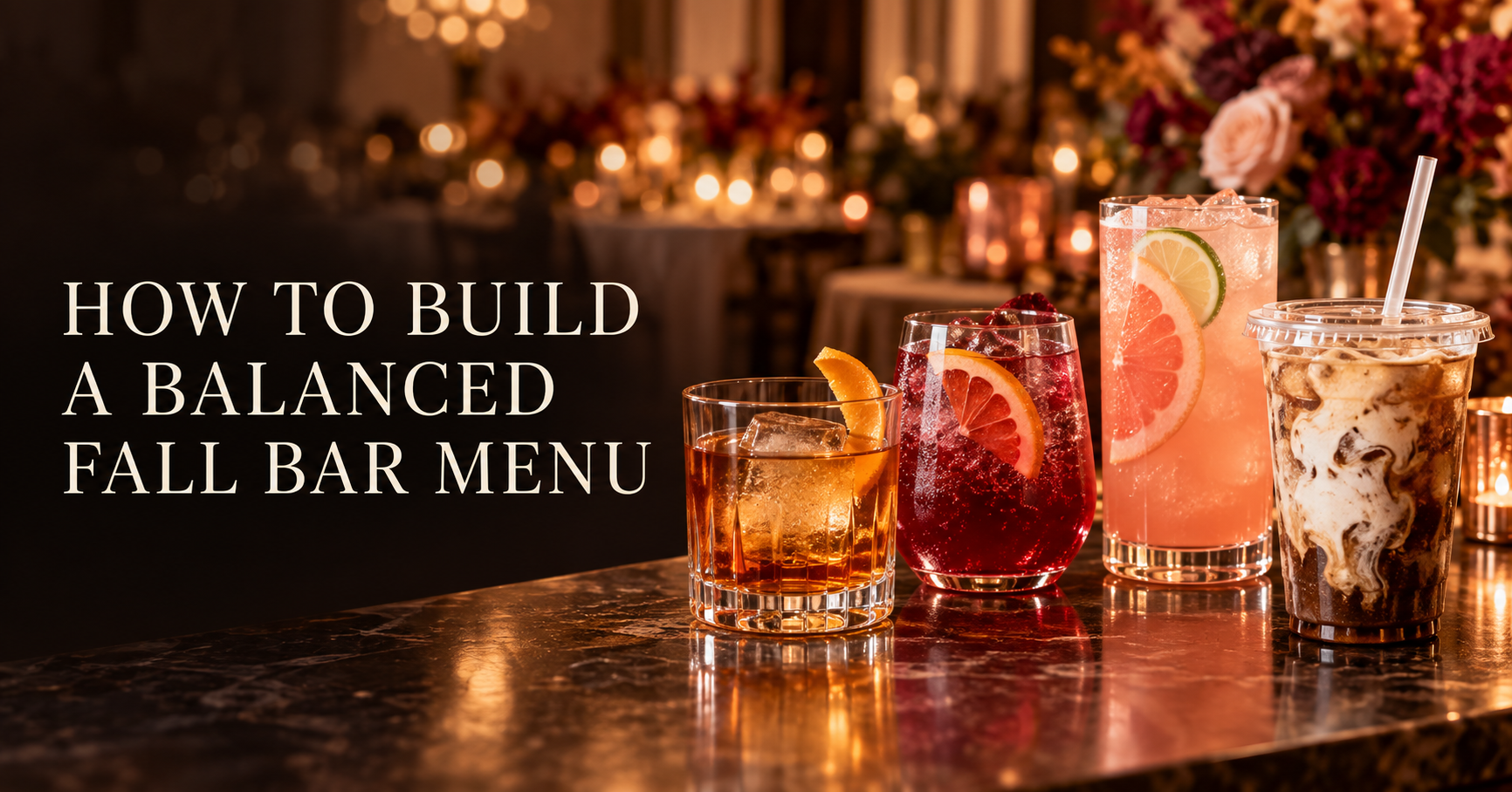 How to Build a Balanced Fall Bar Menu for a Texas Event