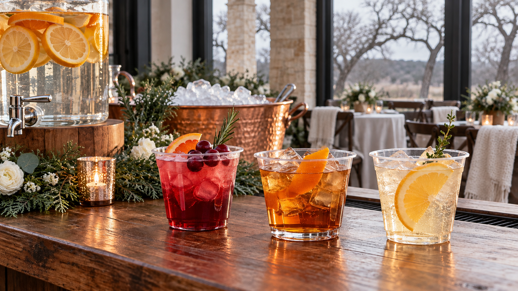How to Plan a Winter Bar for a Texas Event