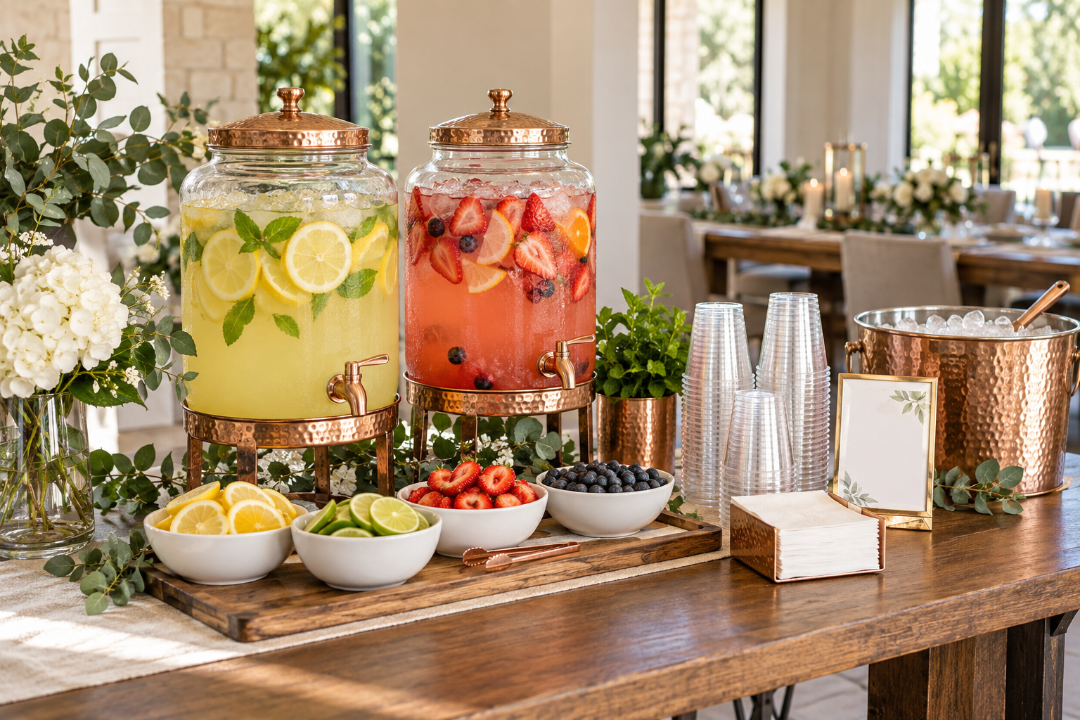 When Does Self-Serve Bar Setup Make Sense for an Event?