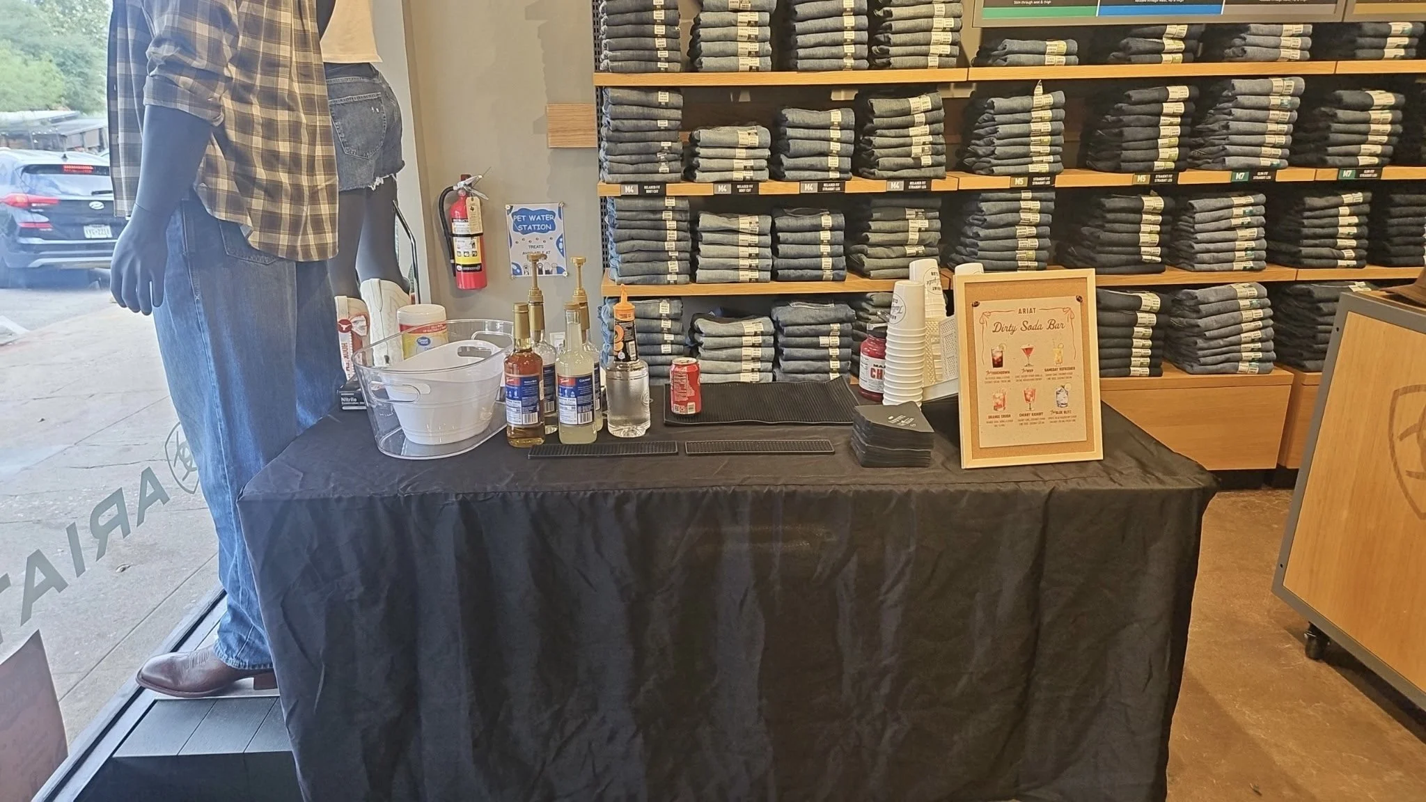 How a Branded Dirty Soda Bar Works for a Retail Event