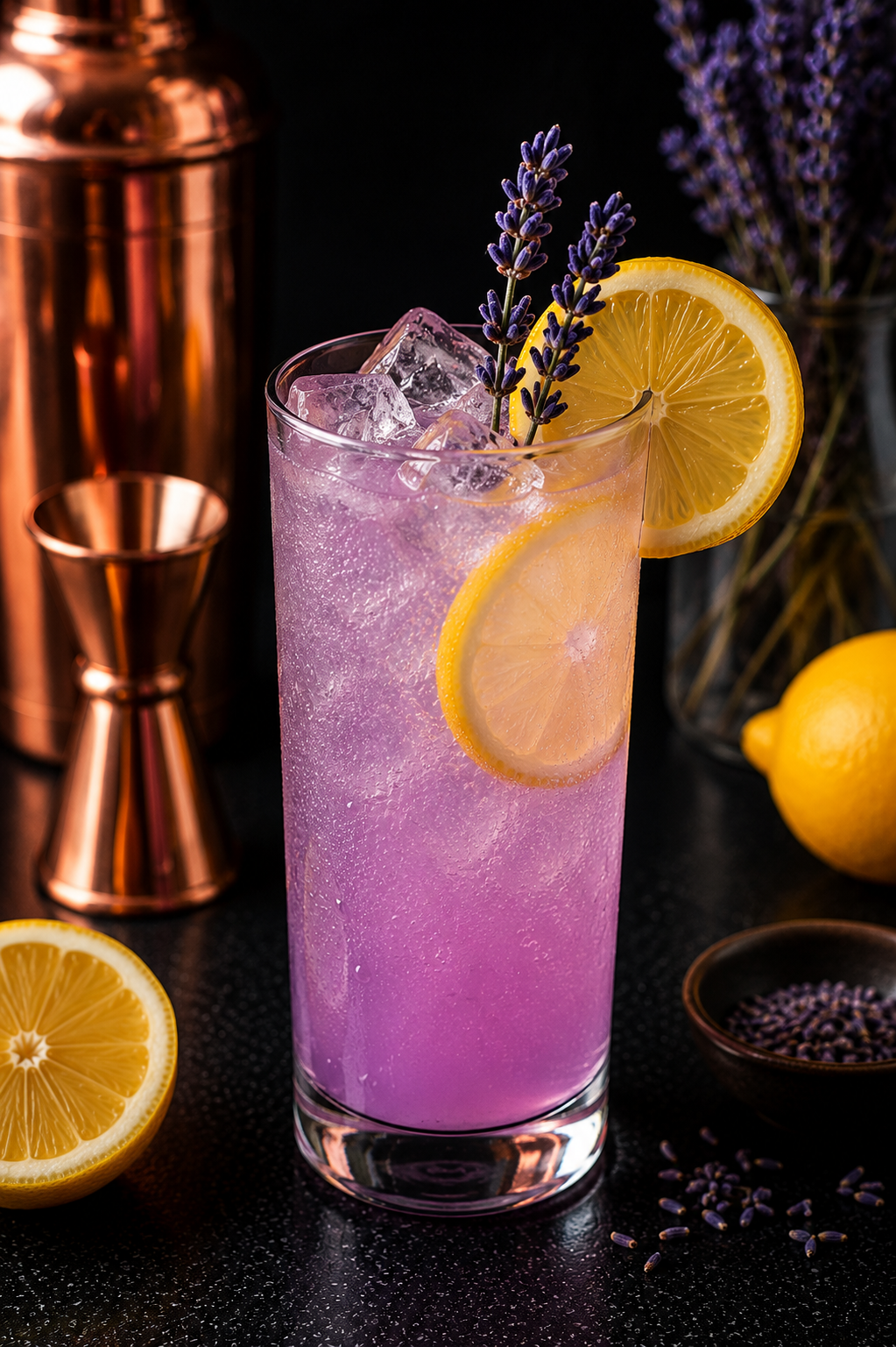 Lavender Lemonade Mocktail