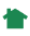 Empty green t-shirt
