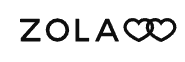 The word 'ZOLA' with two interconnected heart symbols following it.