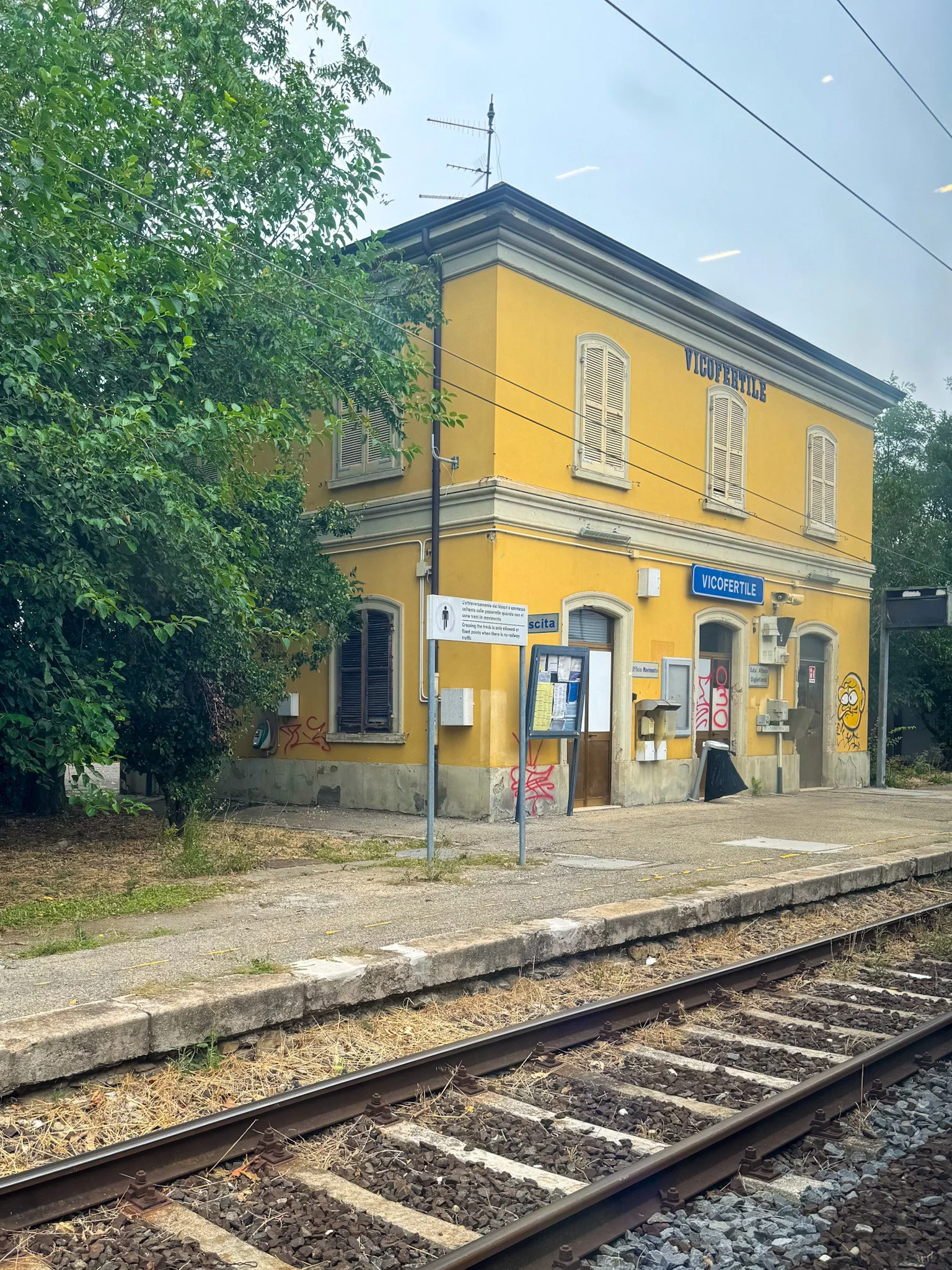 Taking the Train in Italy